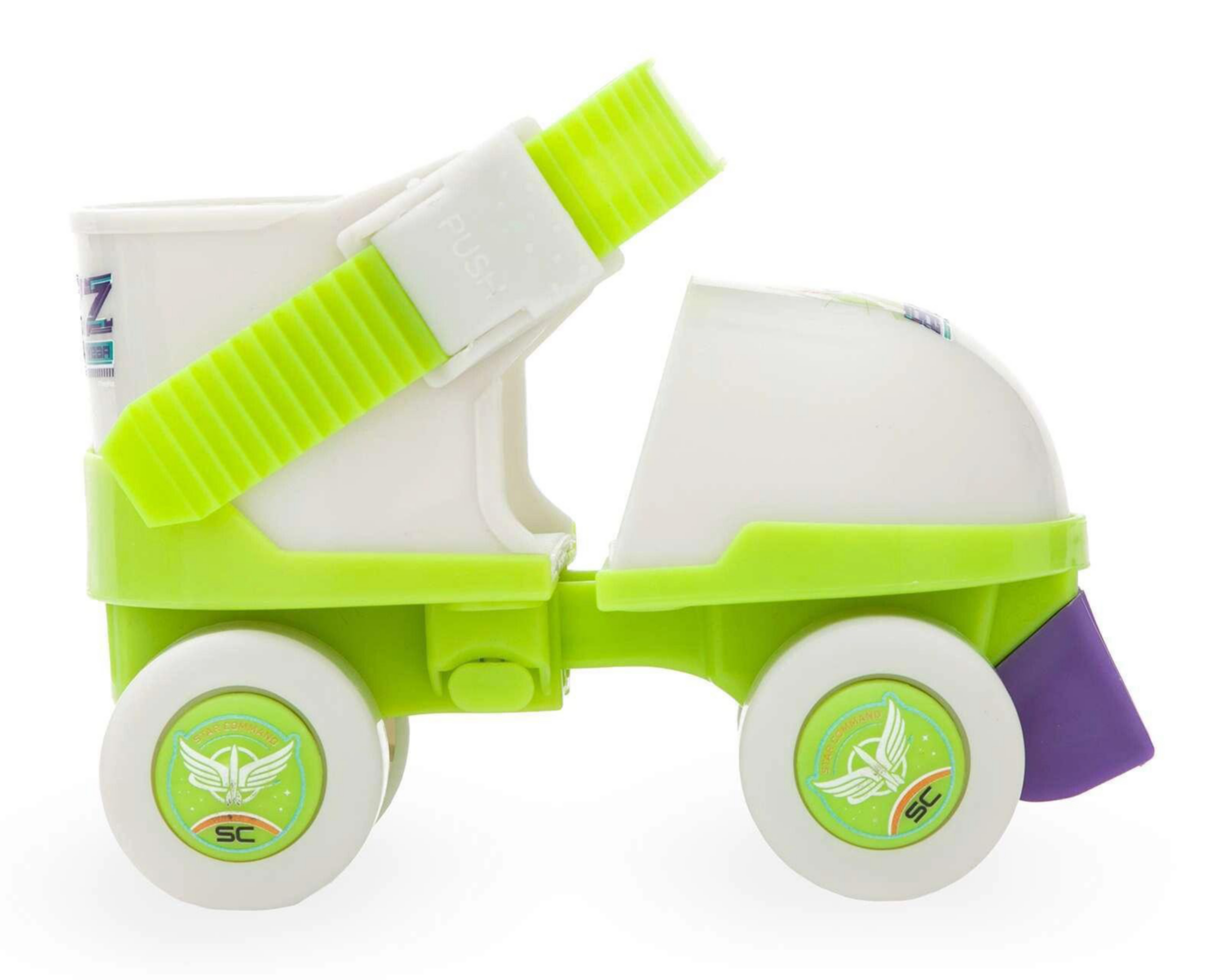 Foto 5 pulgar | Patines y Accesorios de Protección Disney Buzz Lightyear Blancos Talla 15-18