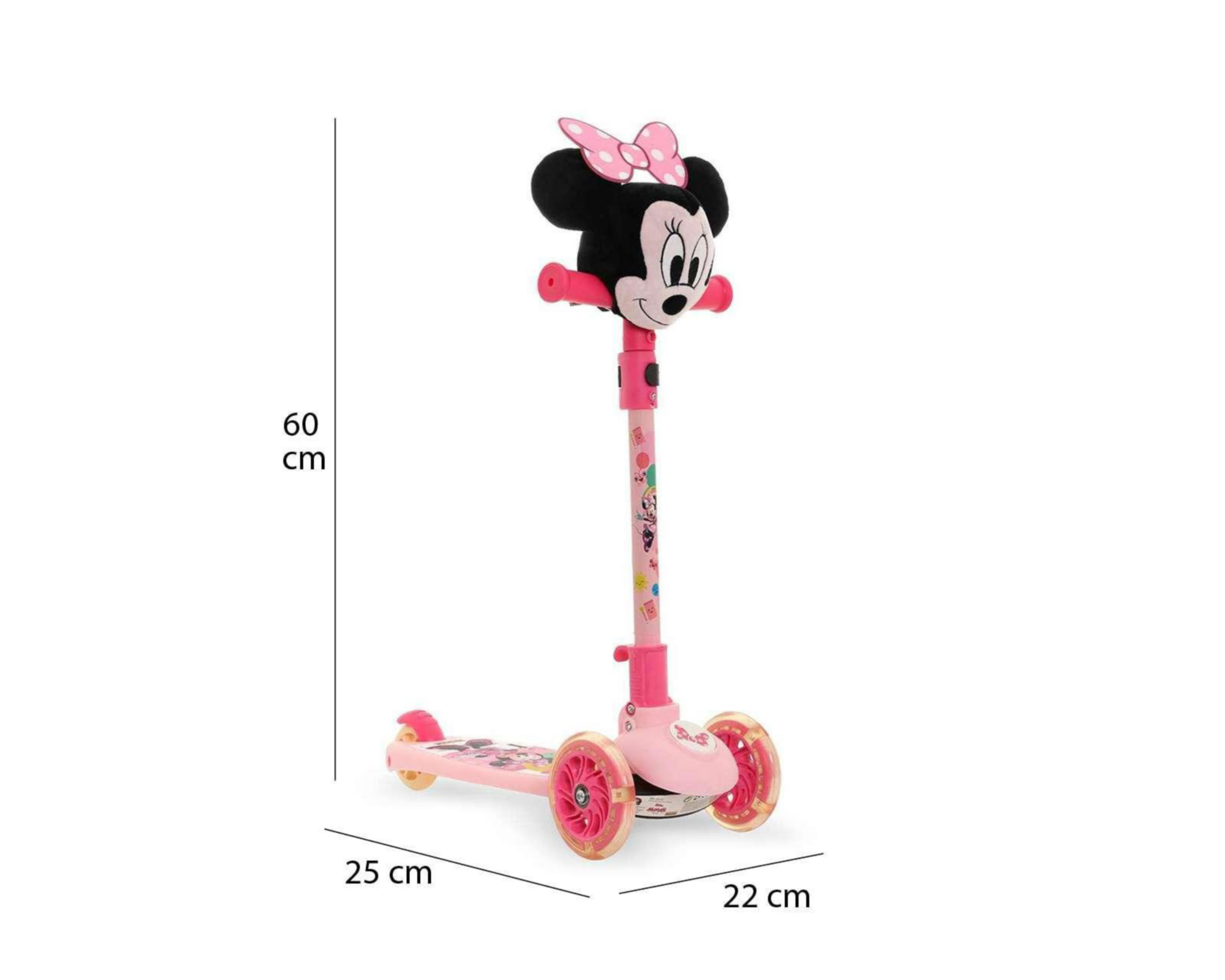 Foto 9 pulgar | Scooter Disney Minnie con Luz