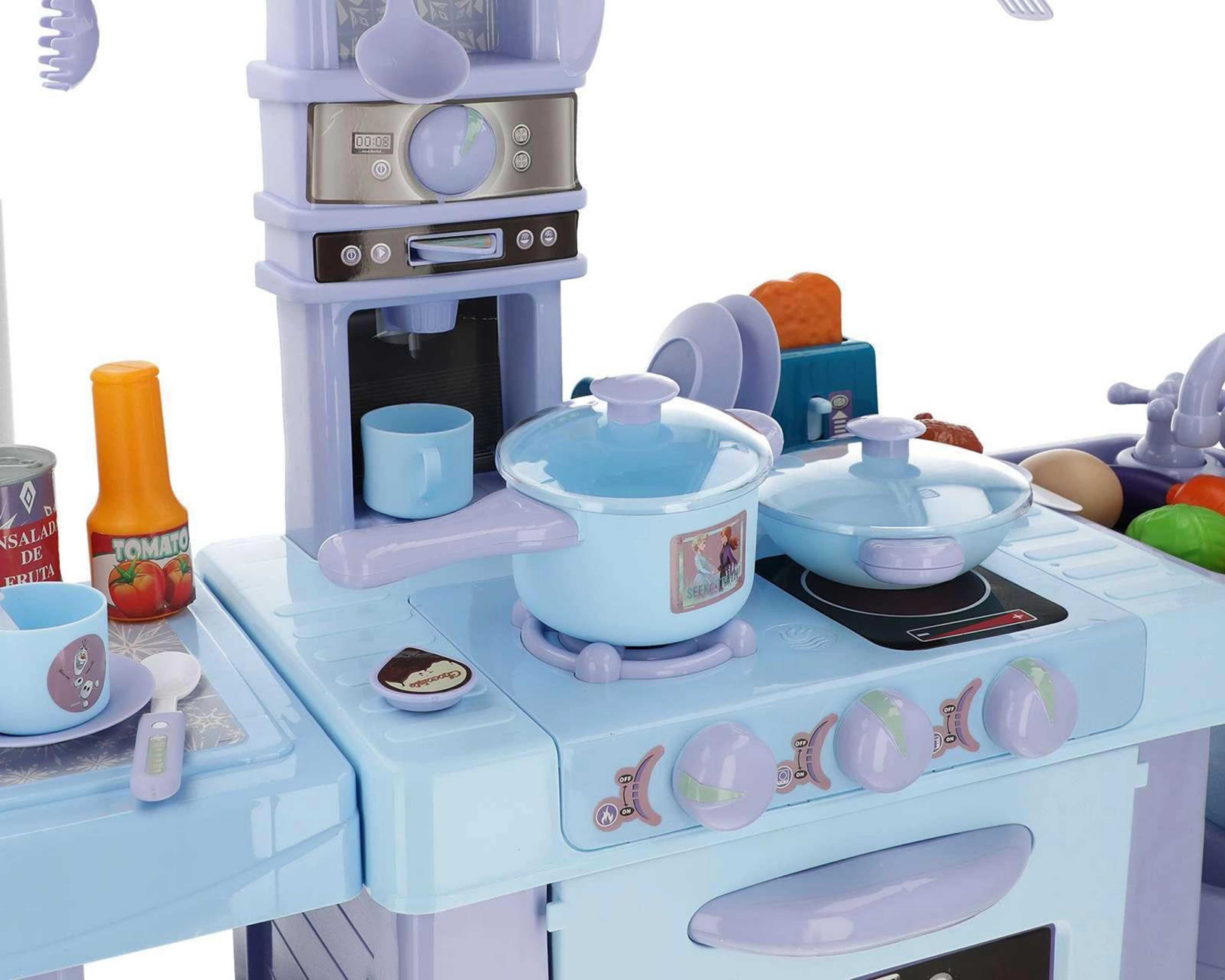 Foto 5 pulgar | Cocina Disney Frozen Morado