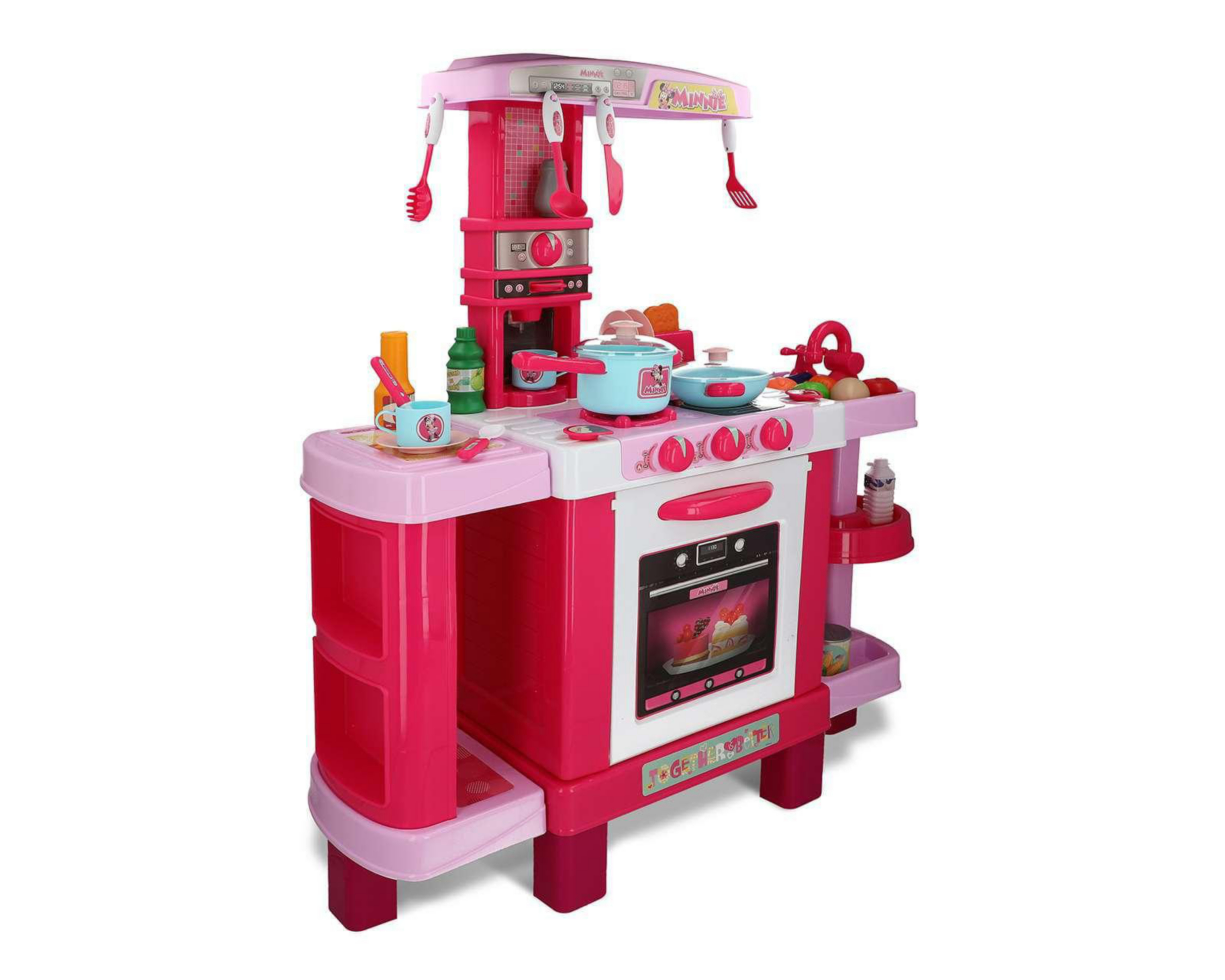 Foto 3 pulgar | Cocina Disney Minnie Rosa