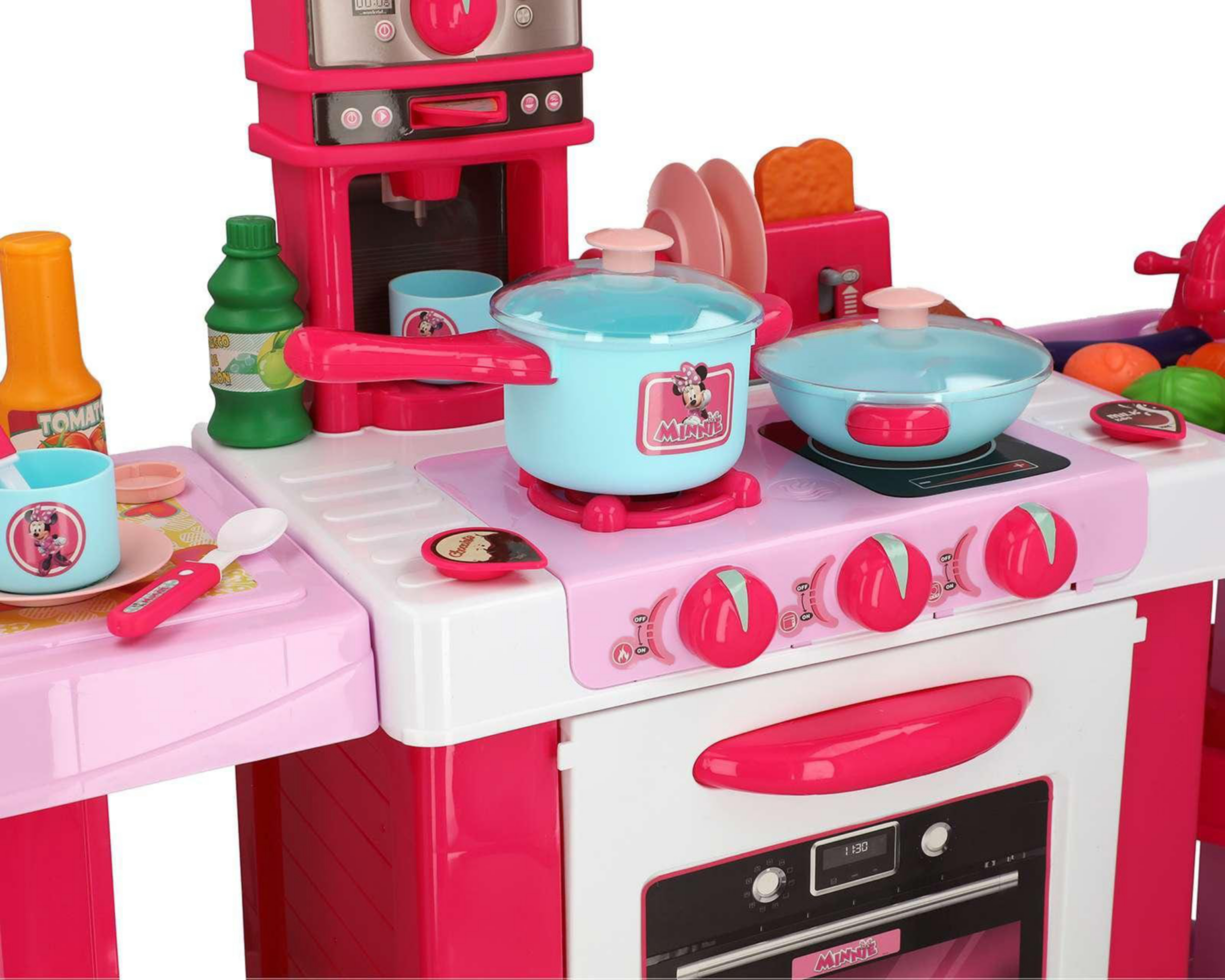 Foto 5 pulgar | Cocina Disney Minnie Rosa