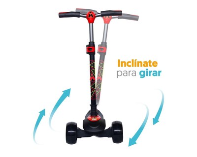 Foto 4 | Scooter Apache Triscooter con Luces