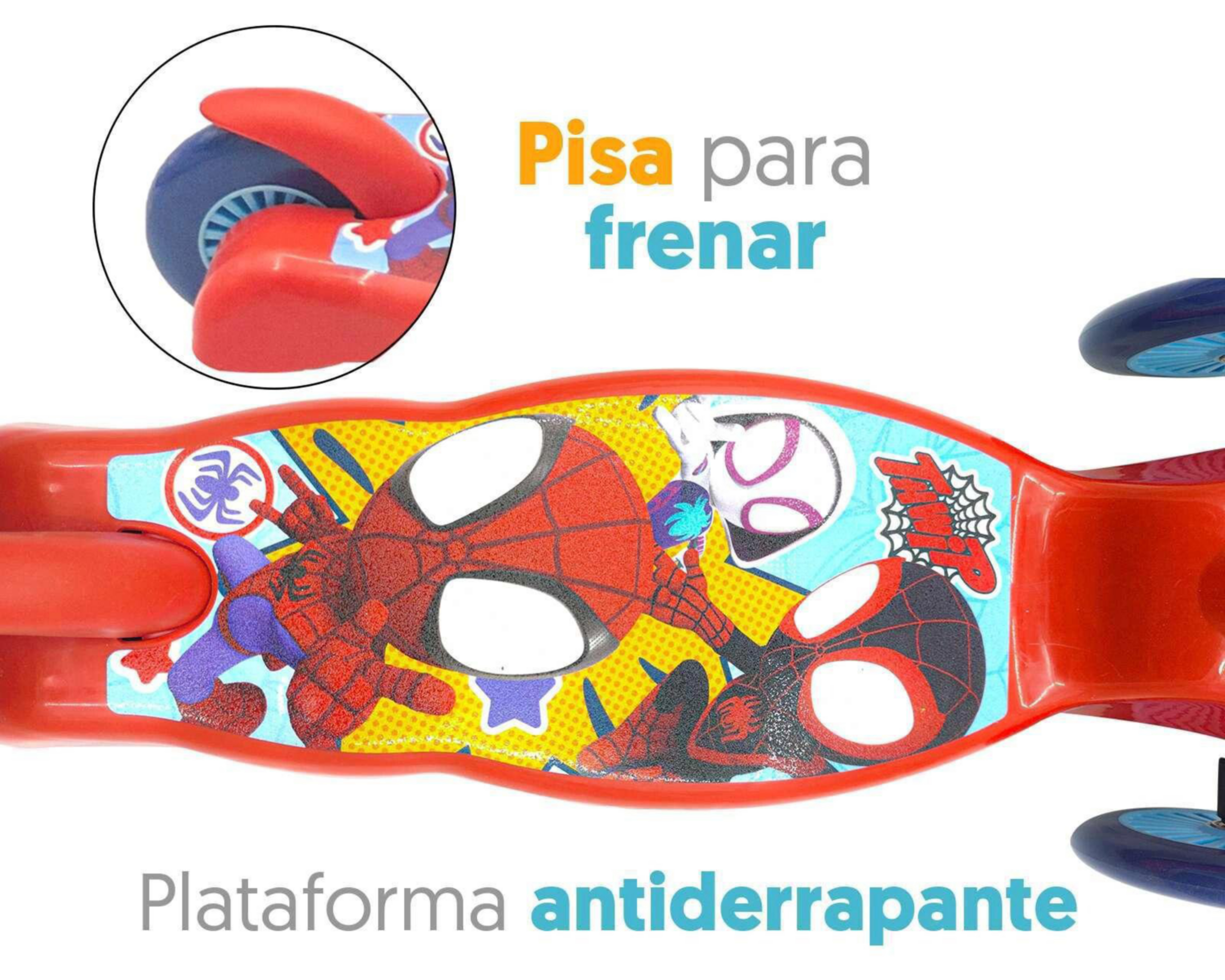Foto 4 pulgar | Scooter Apache Tri Spider-Man