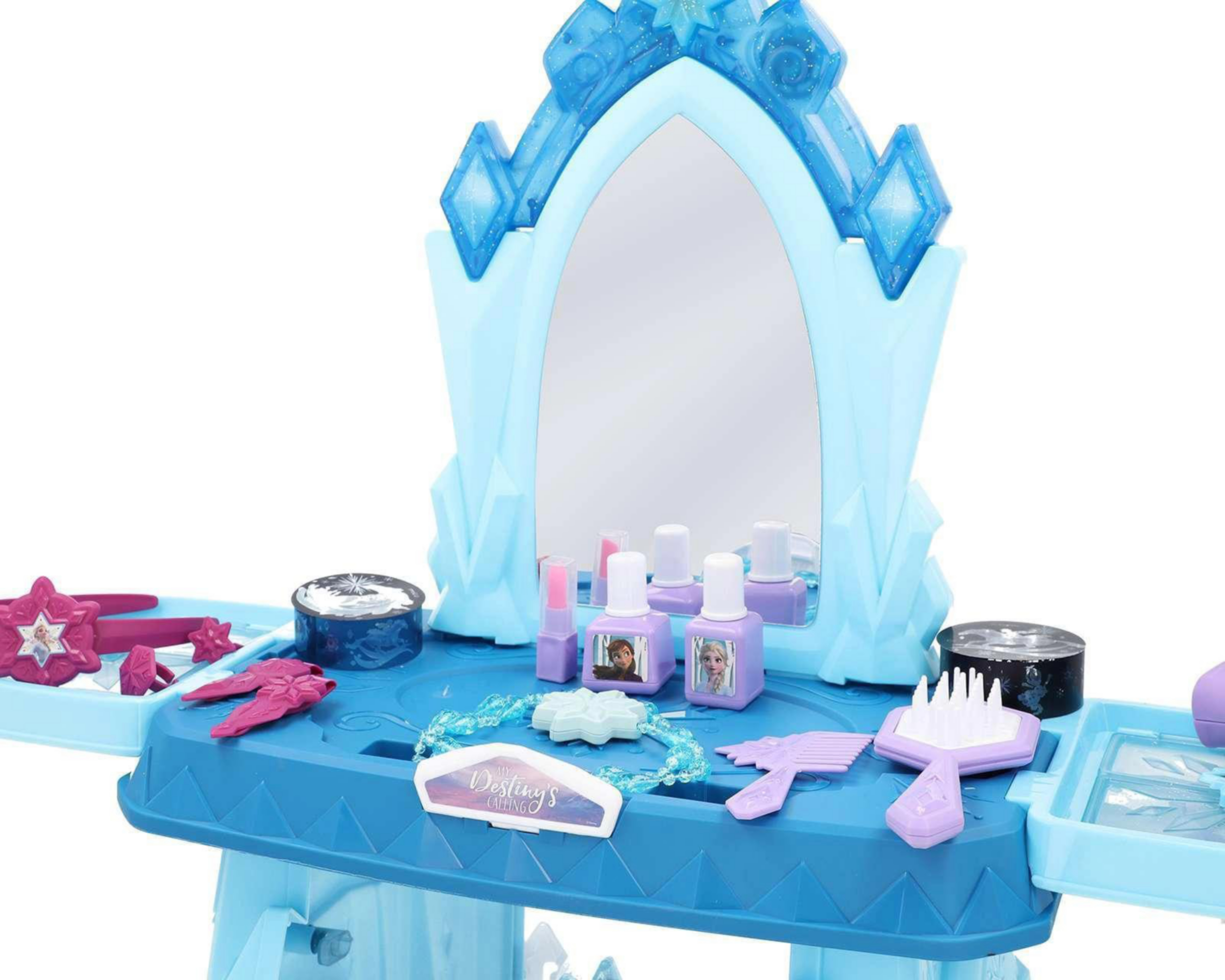Foto 5 pulgar | Tocador Disney Vanity Frozen Proyector Azul