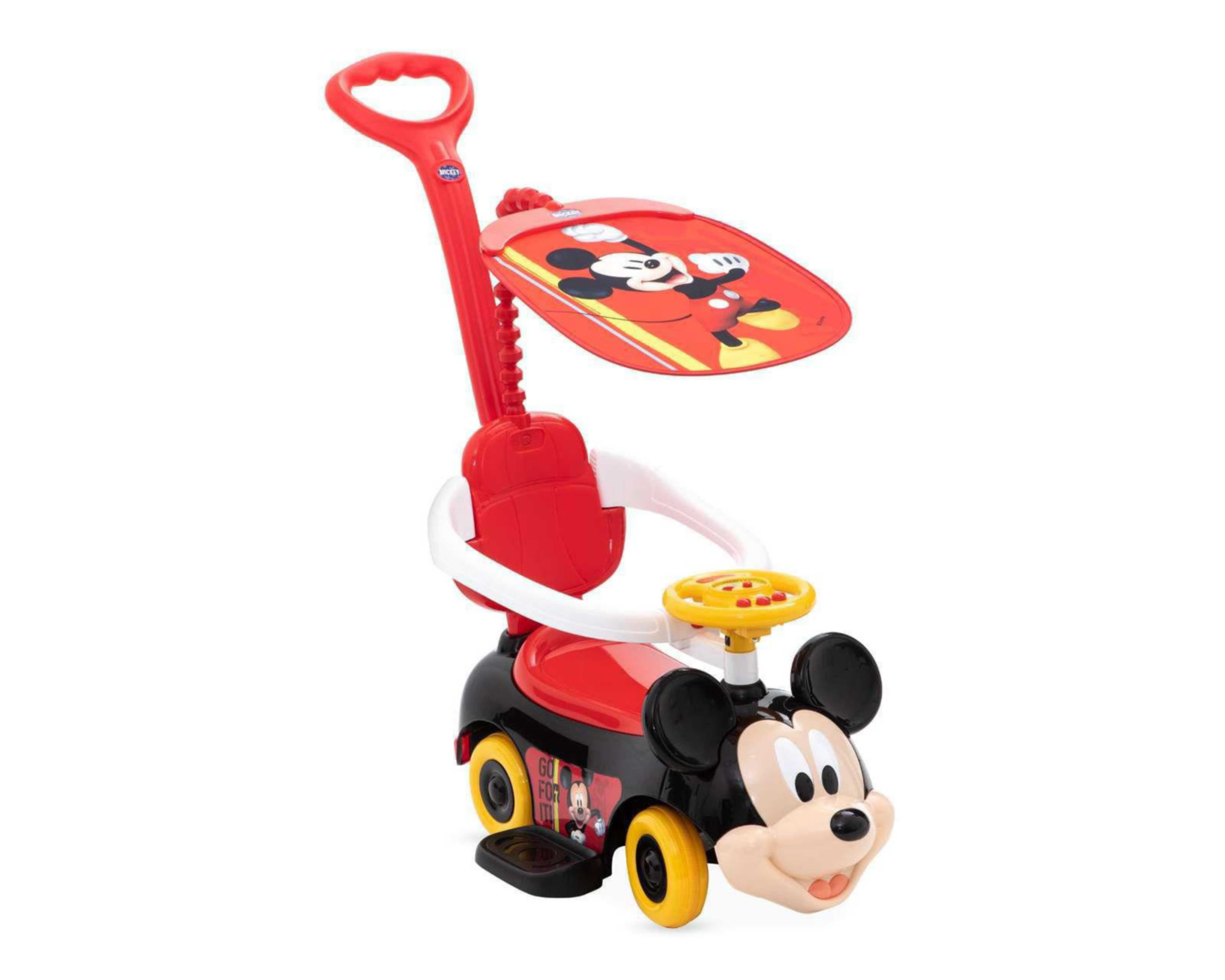 Foto 2 pulgar | Montable Disney Mickey Mouse Rojo