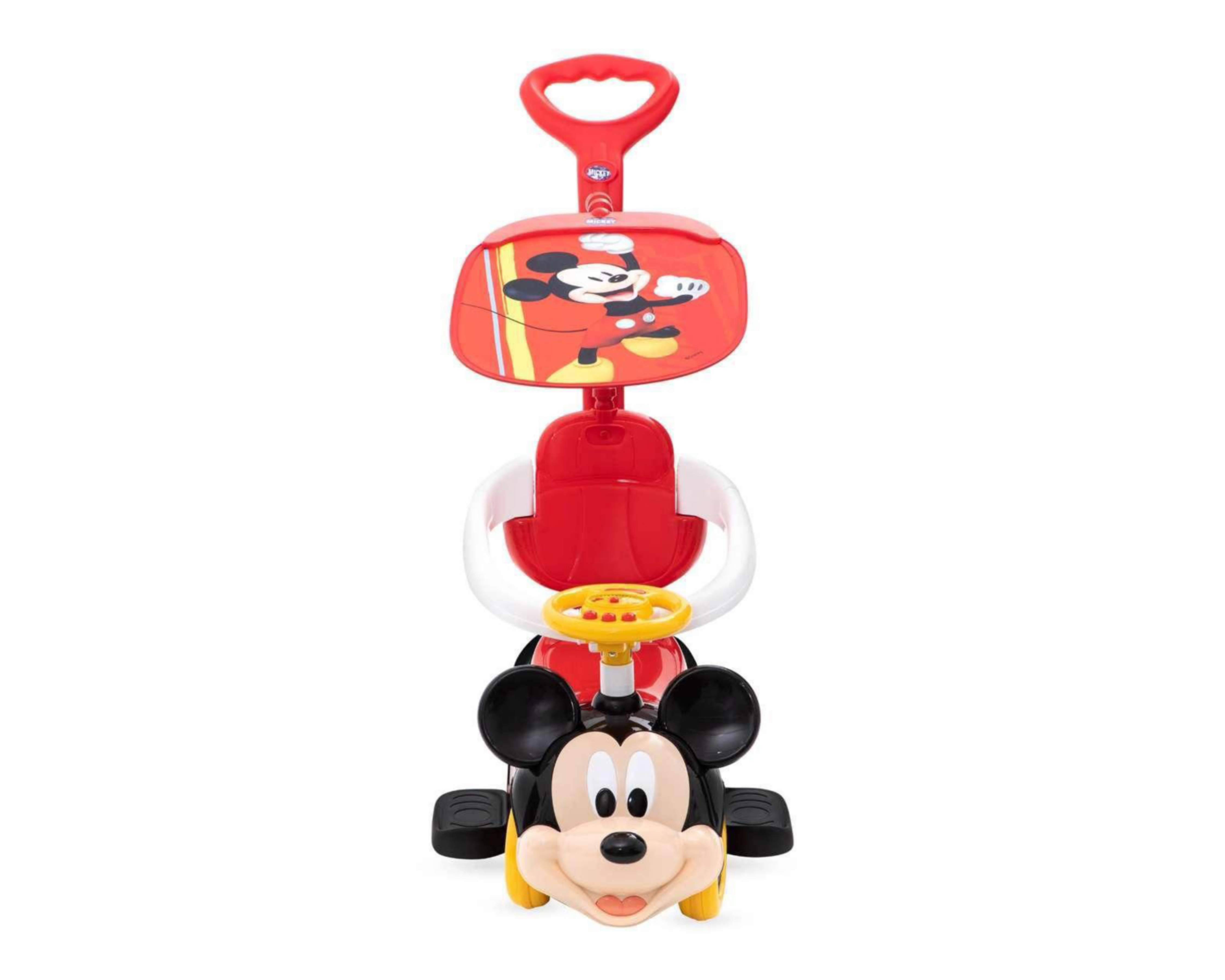 Foto 3 pulgar | Montable Disney Mickey Mouse Rojo