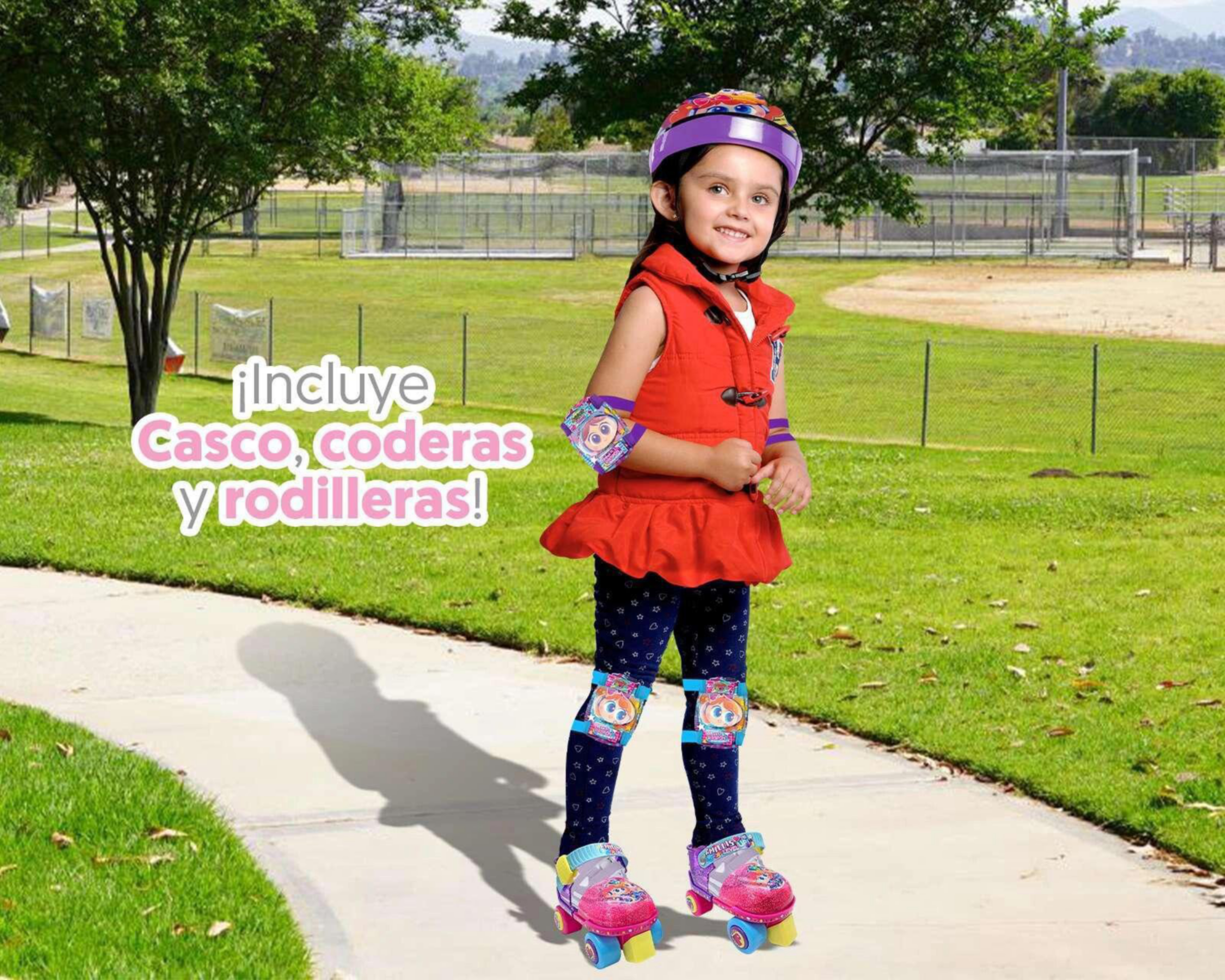 Foto 5 pulgar | Patines Apache Distroller TR-SKDT-S Rosa Talla 15-18