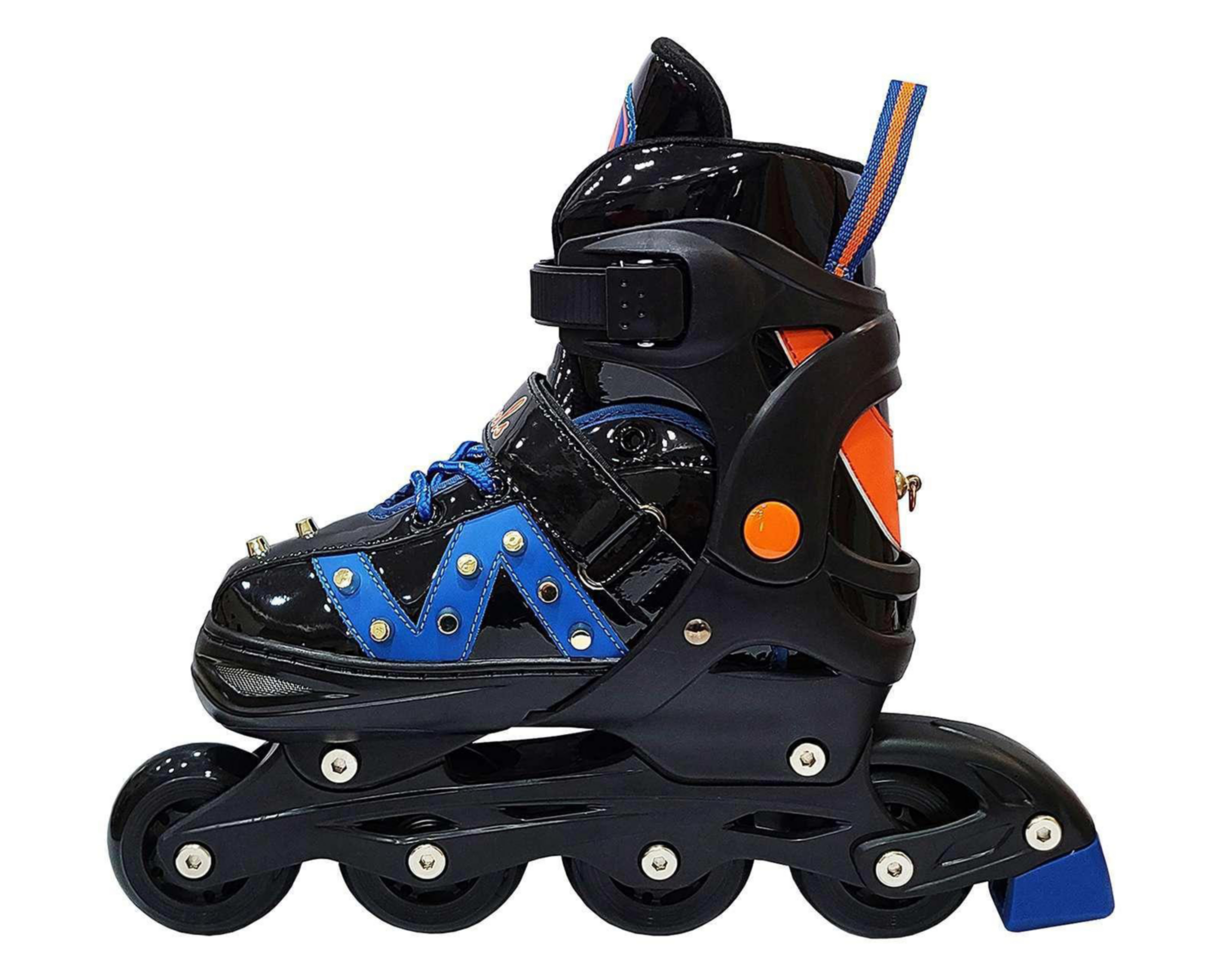 Foto 3 pulgar | Patines Funzone Línea Negros Ajustables