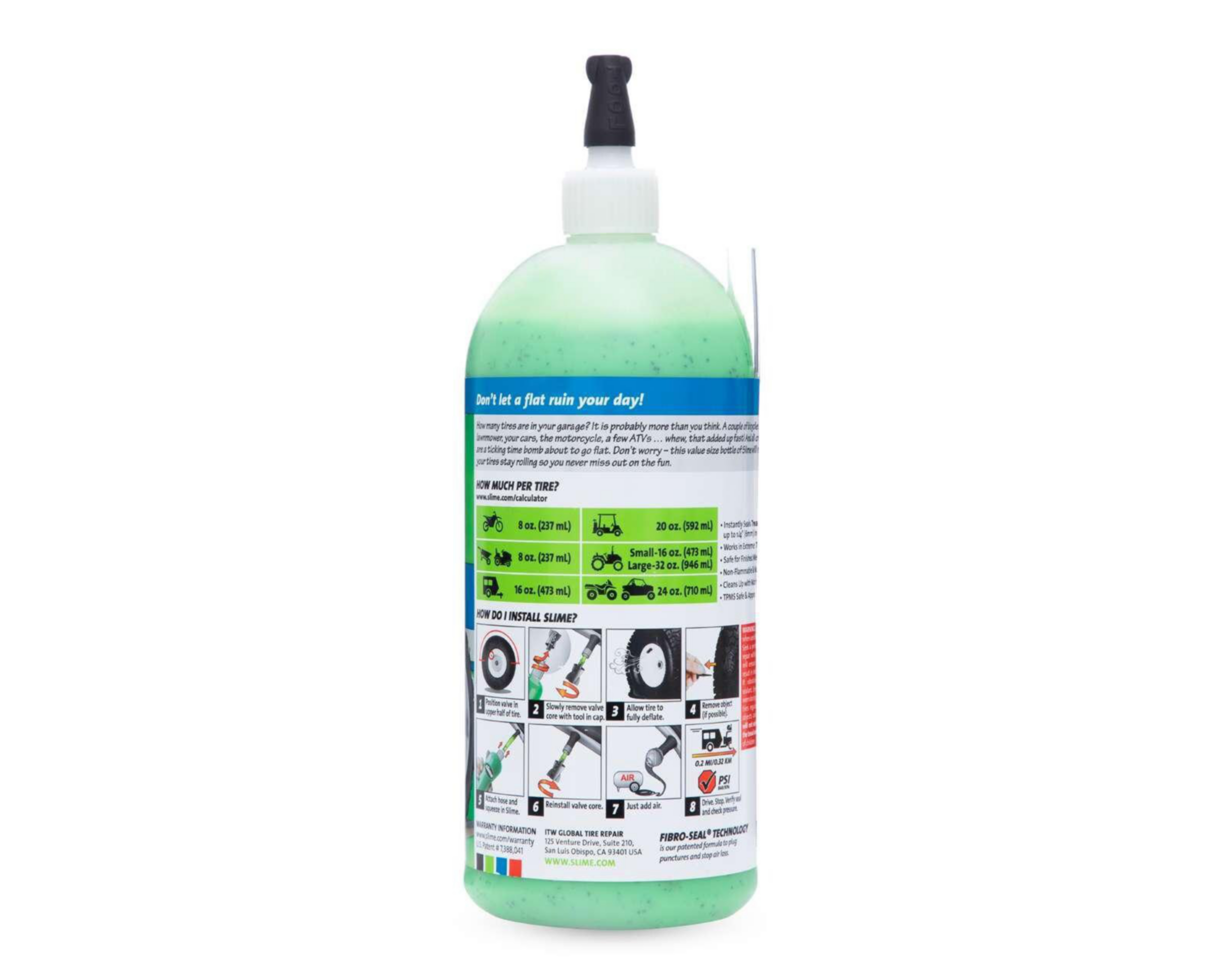 Foto 2 | Sellador de Llantas Slime 946 ml