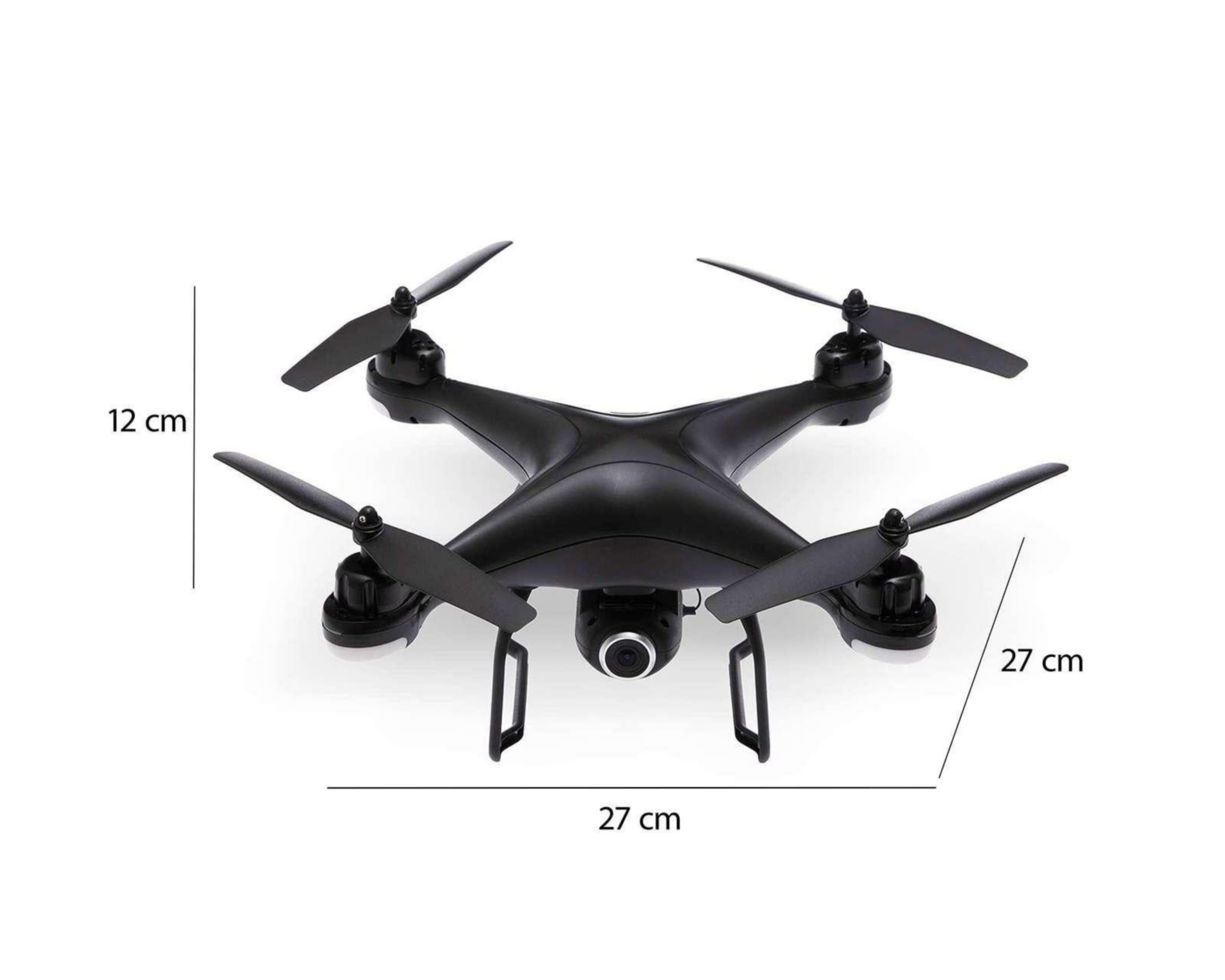 Foto 7 pulgar | Systech Dron S20W HD Negro