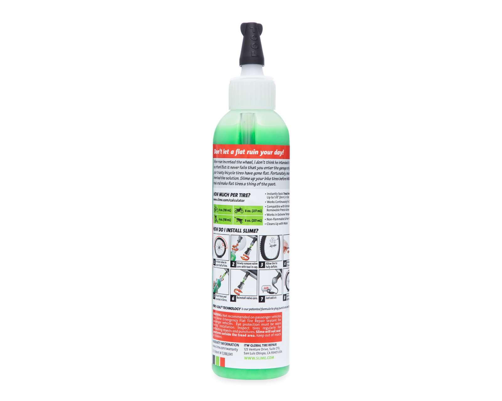 Foto 3 pulgar | Sellador de Llantas Slime 237 ml