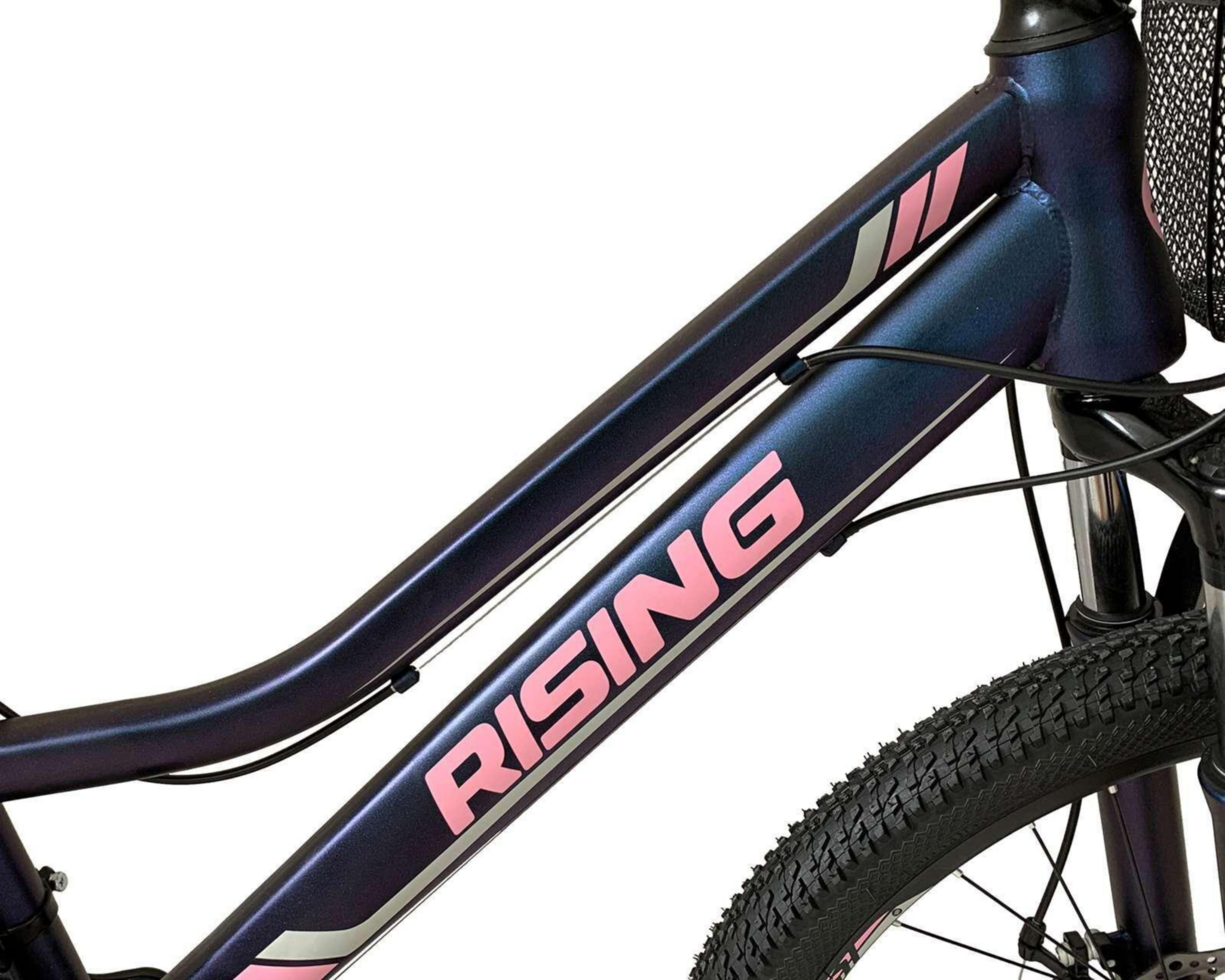 Foto 6 | Bicicleta Urbana Rising Fitness Aura 24" Azul