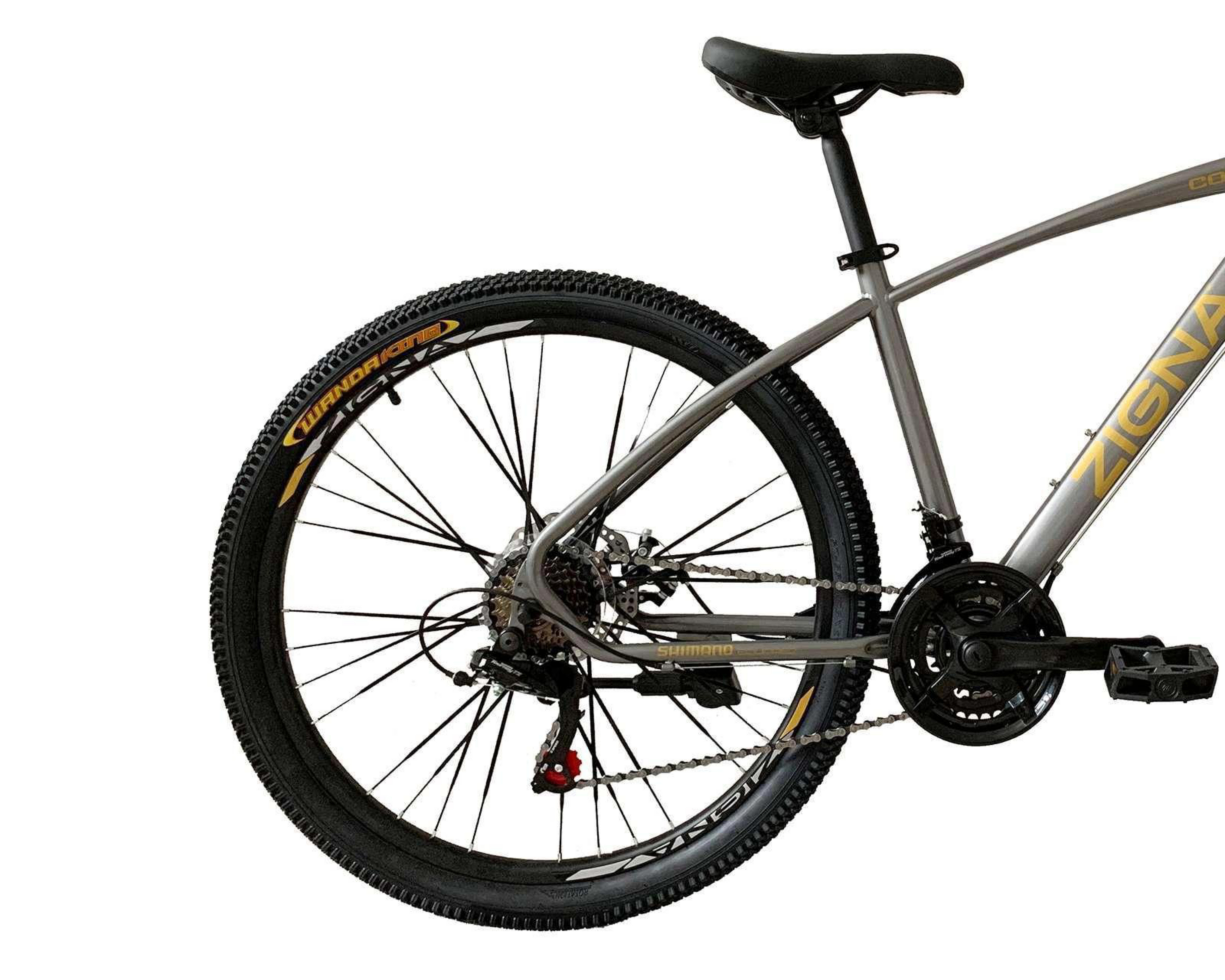 Foto 4 | Bicicleta de Montaña Zigna Cobalt Rodada 26" Plateada