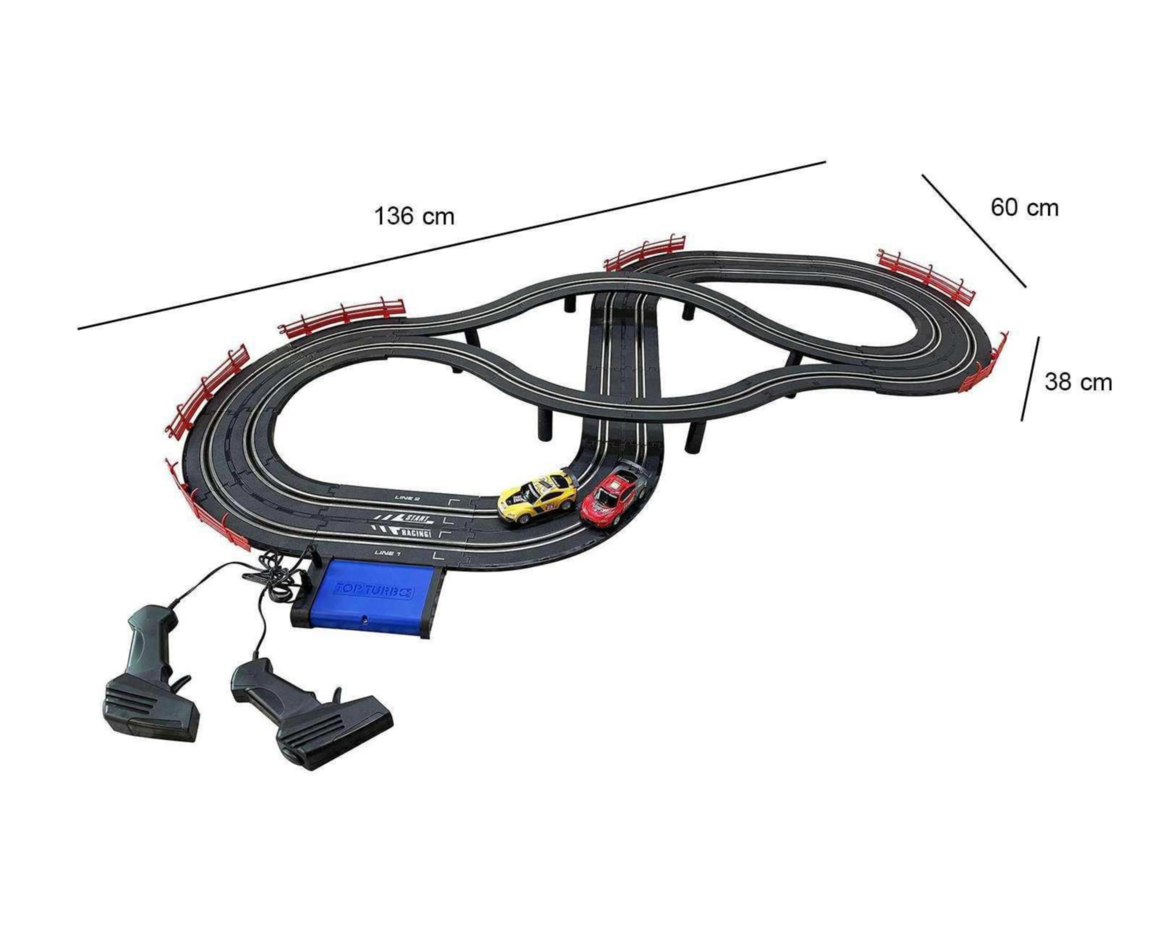 Foto 5 | Pista de Carreras Soba Top Turbo a Escala 1:43