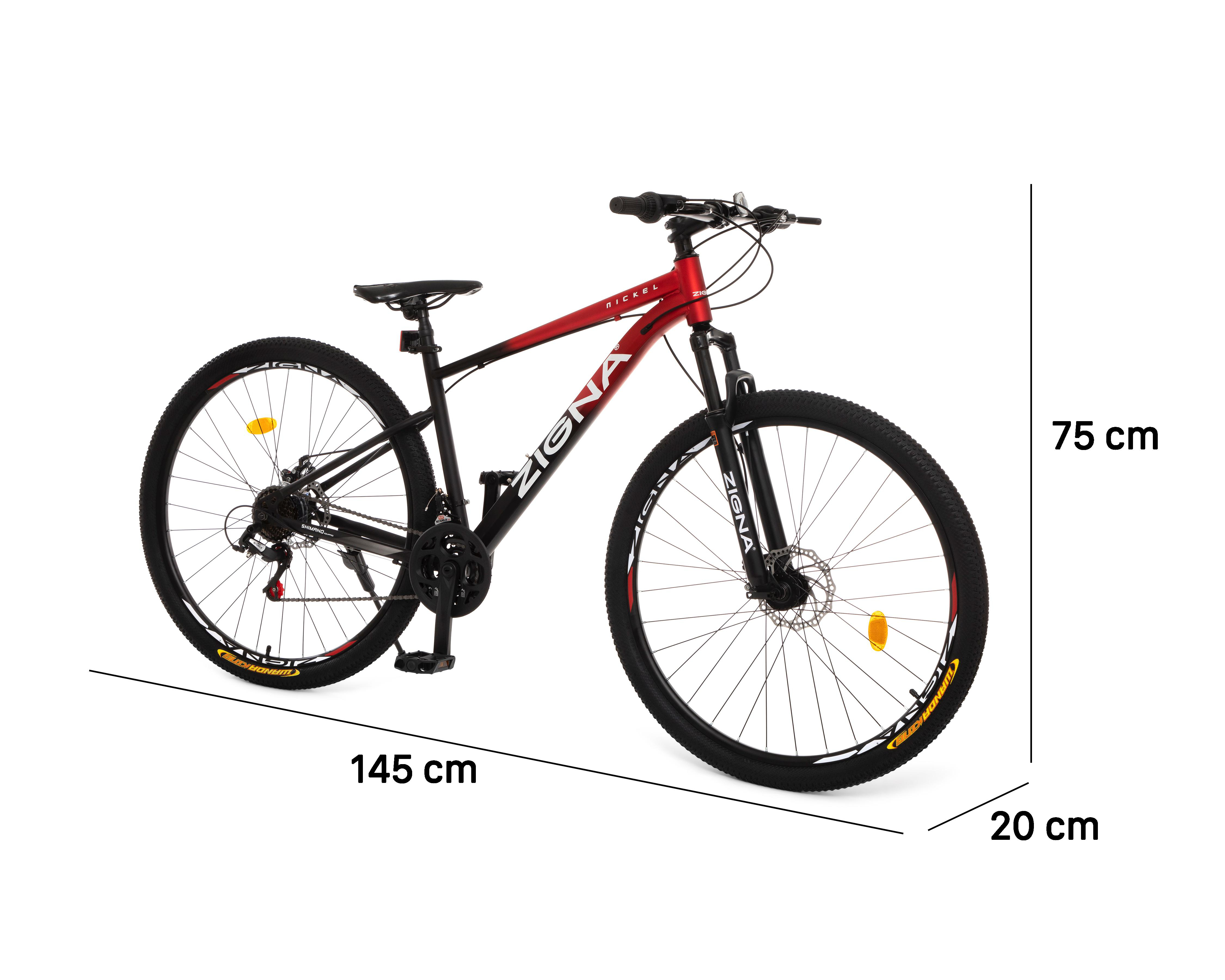 Foto 7 | Bicicleta de Montaña Zigna Nickel 29" Roja