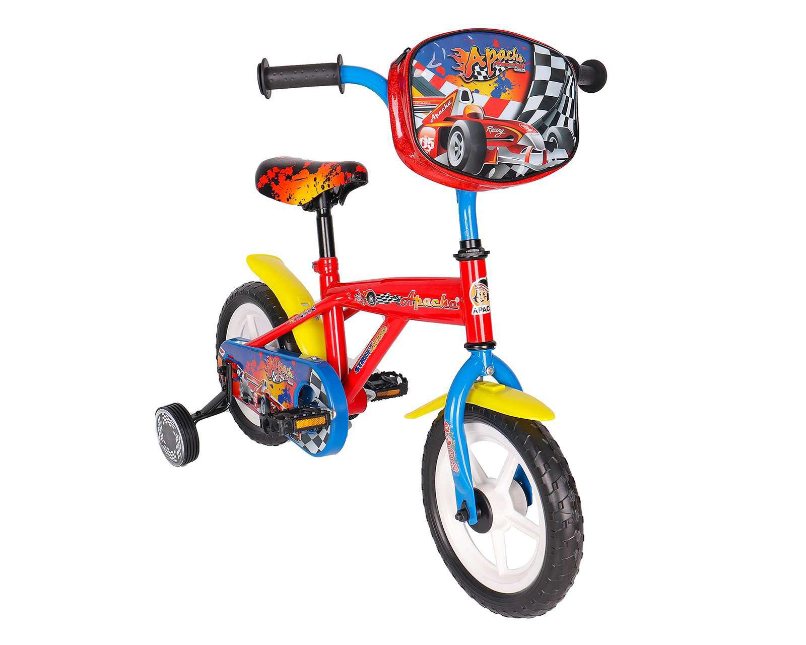 Foto 2 pulgar | Bicicleta Infantil Apache Huracán 12" Roja