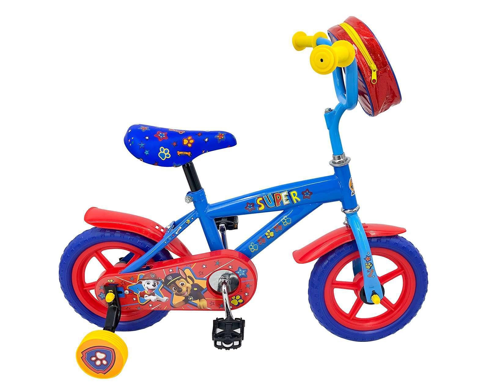 Foto 3 pulgar | Bicicleta Infantil Paw Patrol 12" Azul