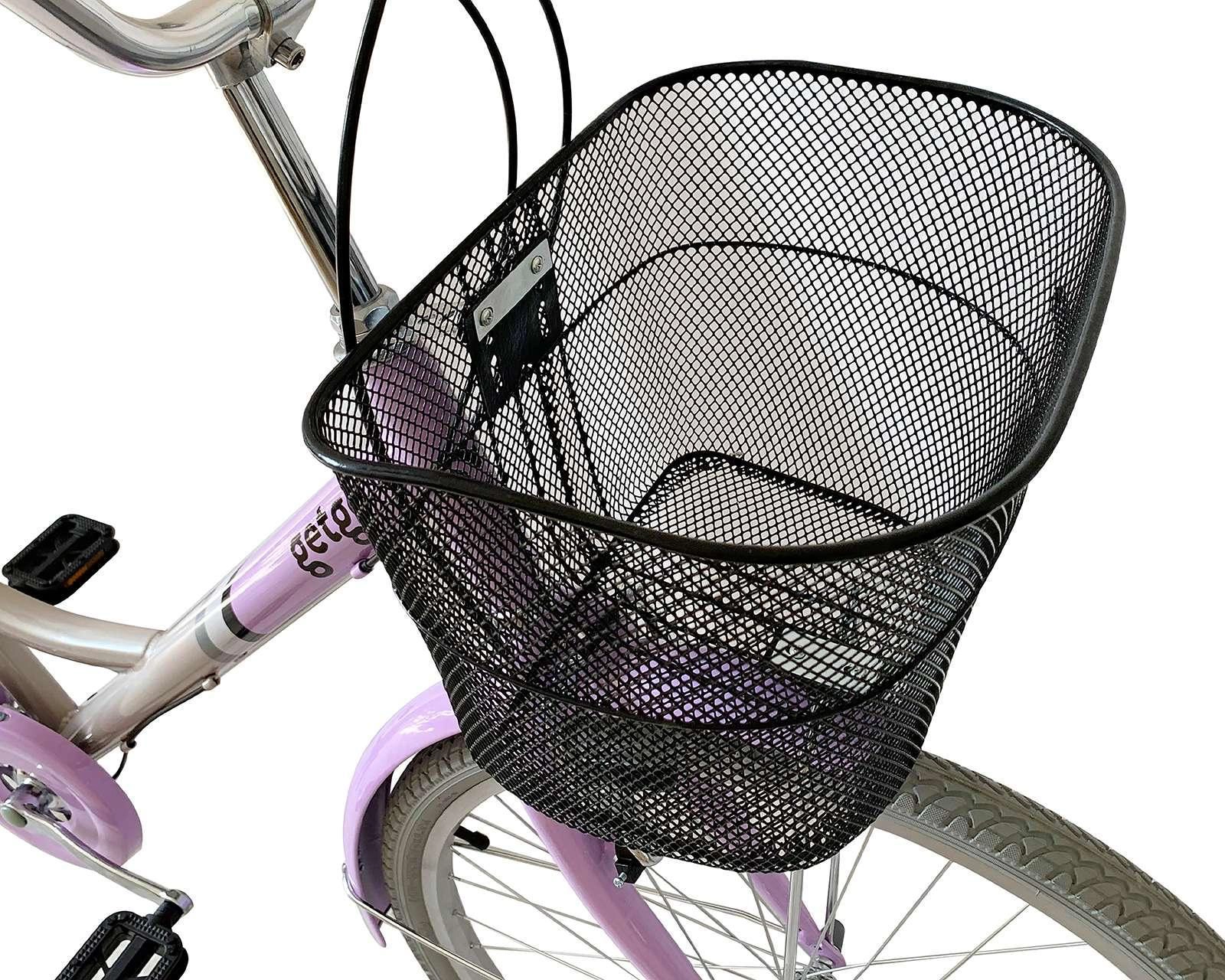 Foto 5 | Bicicleta Urbana Getgo Get Lucky 26" Morada