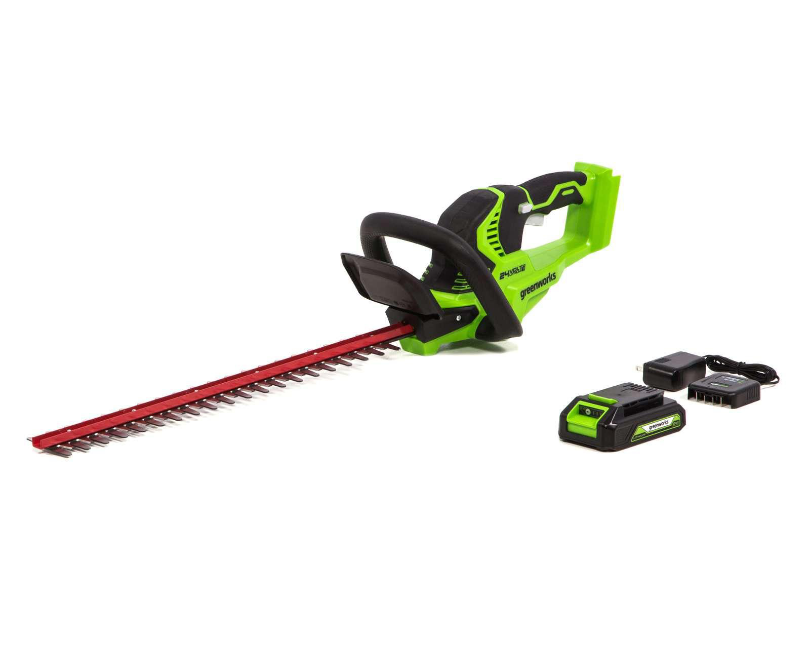 Cortasetos Greenworks 24 V 22"