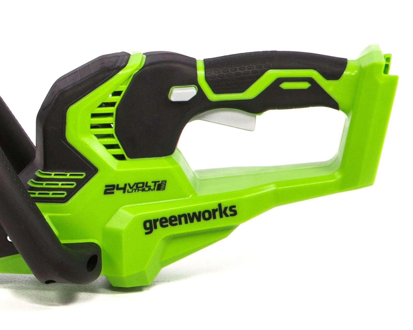 Foto 5 pulgar | Cortasetos Greenworks 24 V 22"