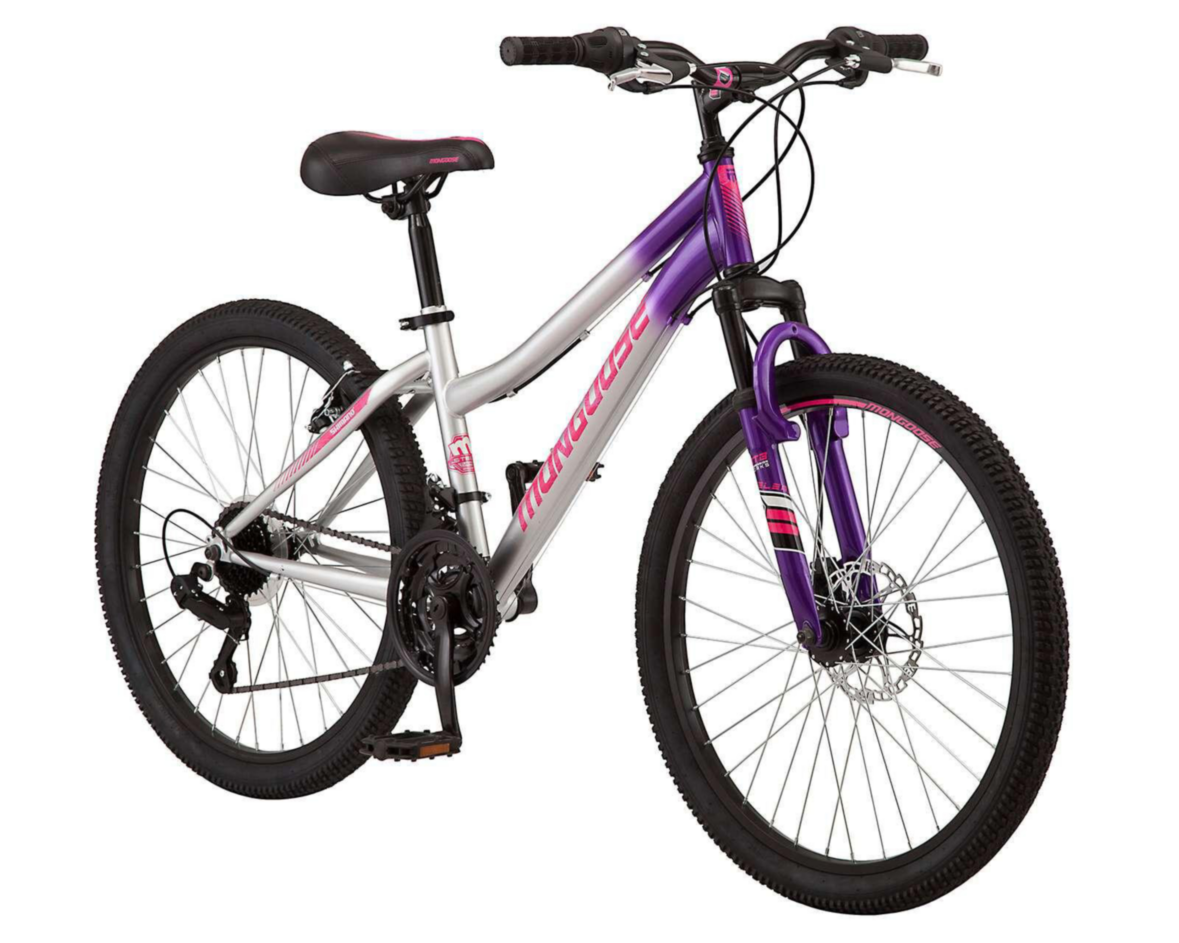 Bicicleta de Montaña Mongoose 24" Morado