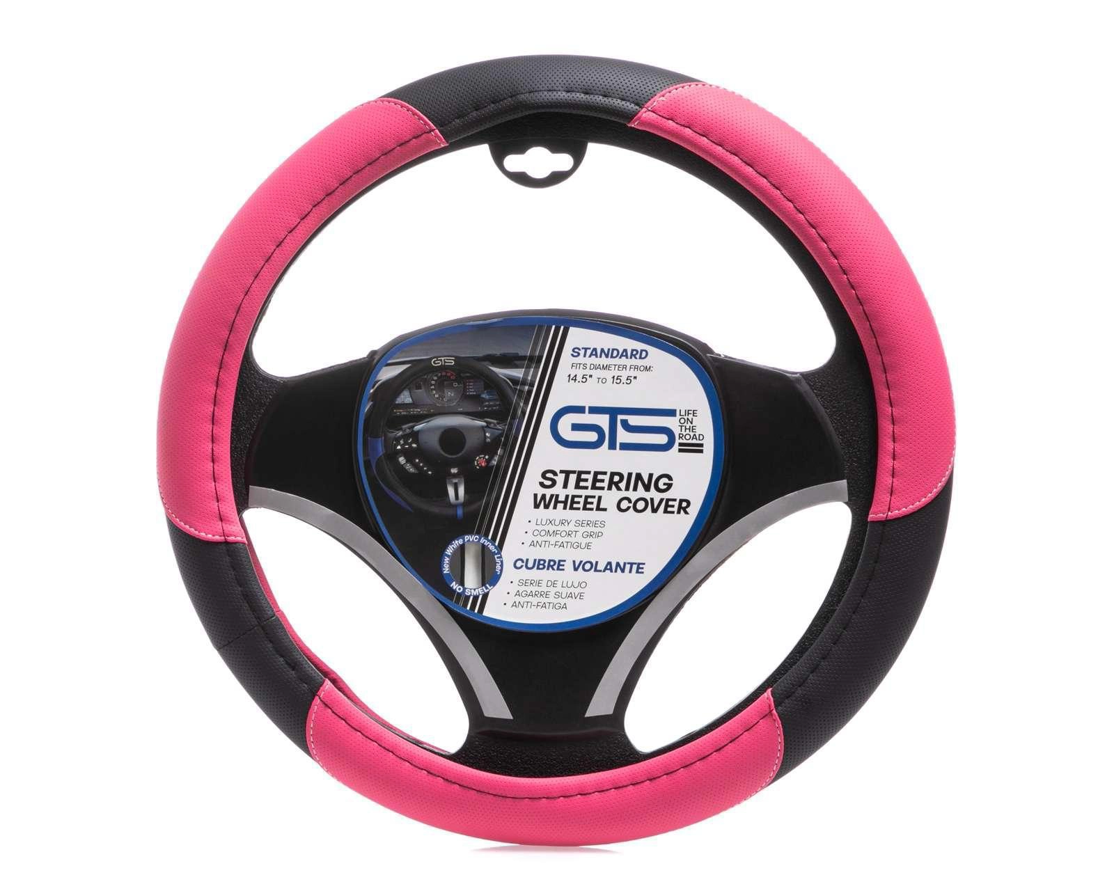 Foto 2 pulgar | Cubrevolante GTS Rosa/Negro