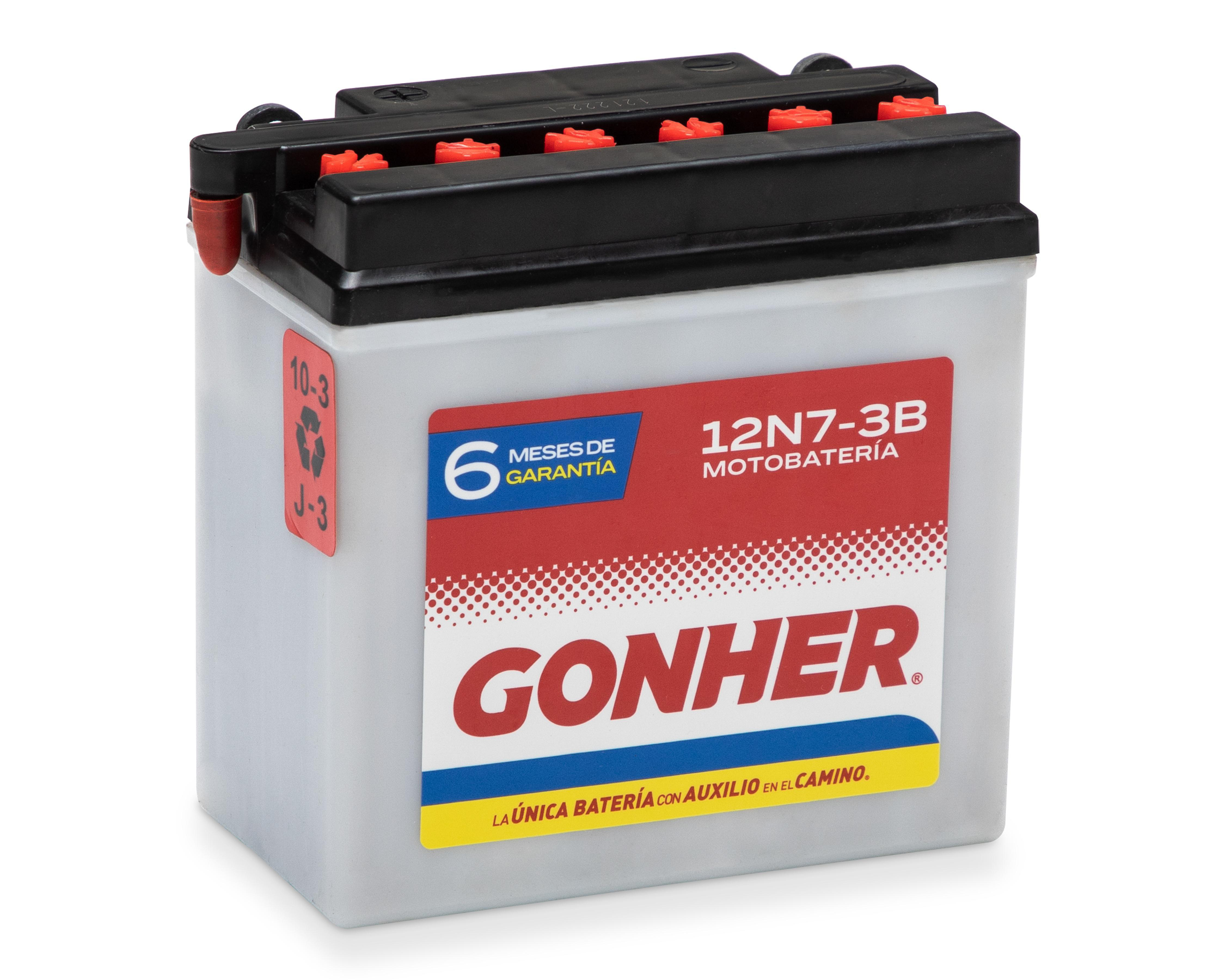 Batería para Motocicleta Gonher 12N7-3B