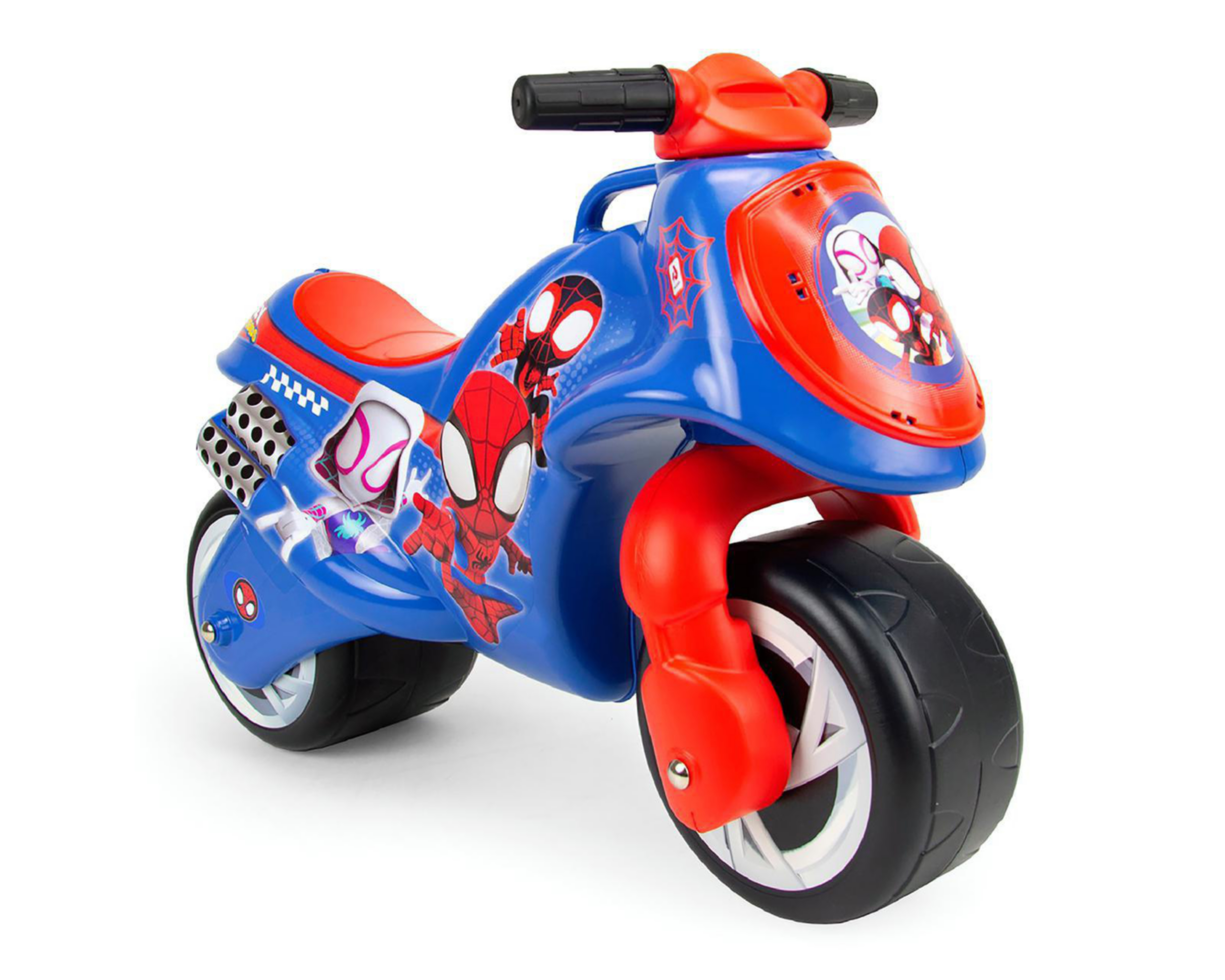 Correpasillos Injusa Moto Spider-Man 19060 Azul