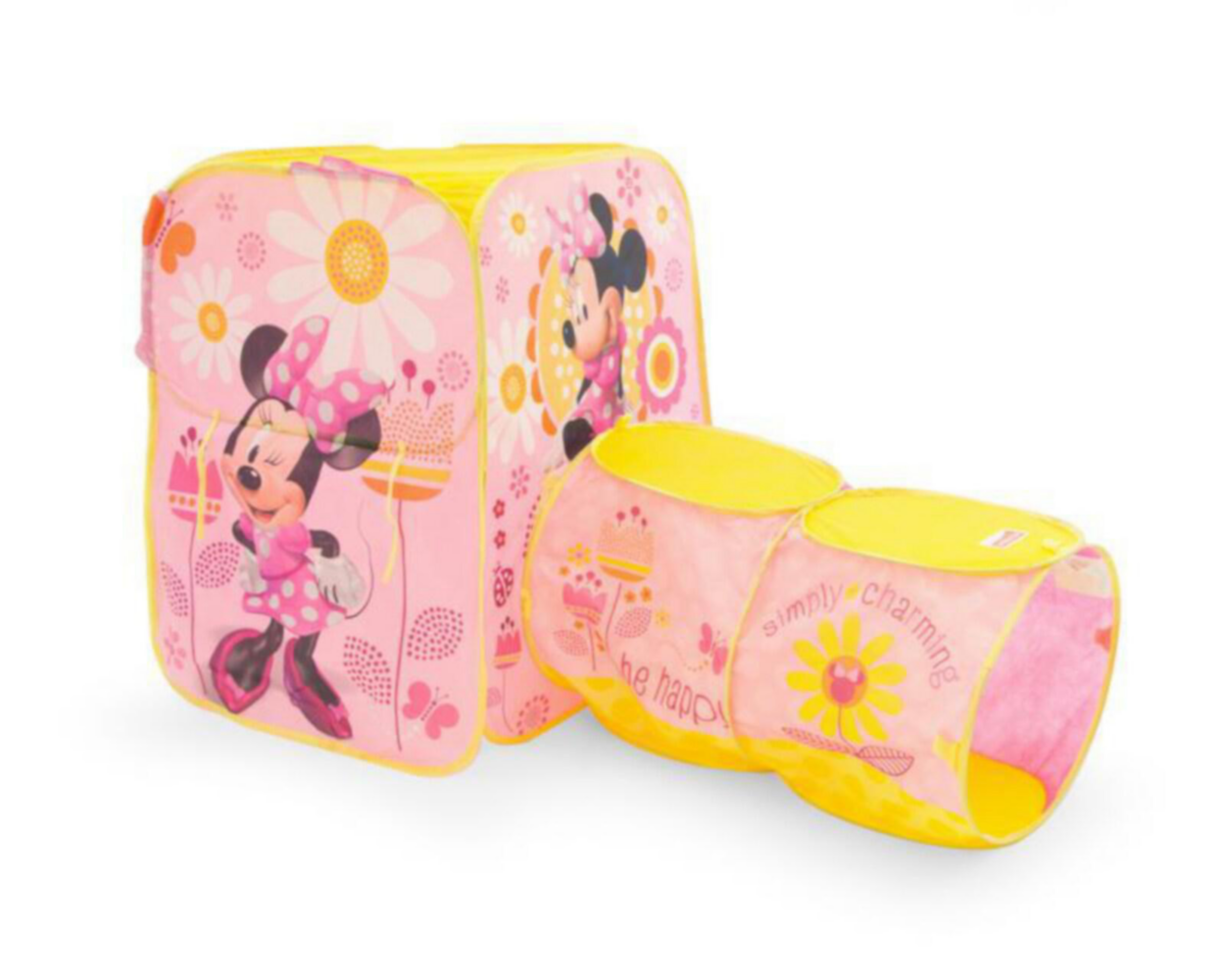 Casa de Juego con Túnel Minnie Mouse Rosa