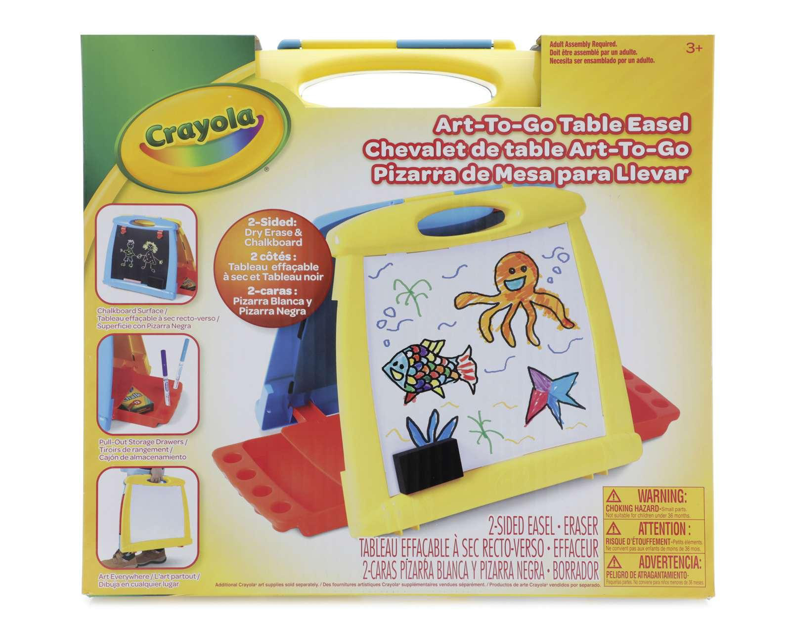 Foto 4 | Pizarra de Mesa para Llevar Crayola