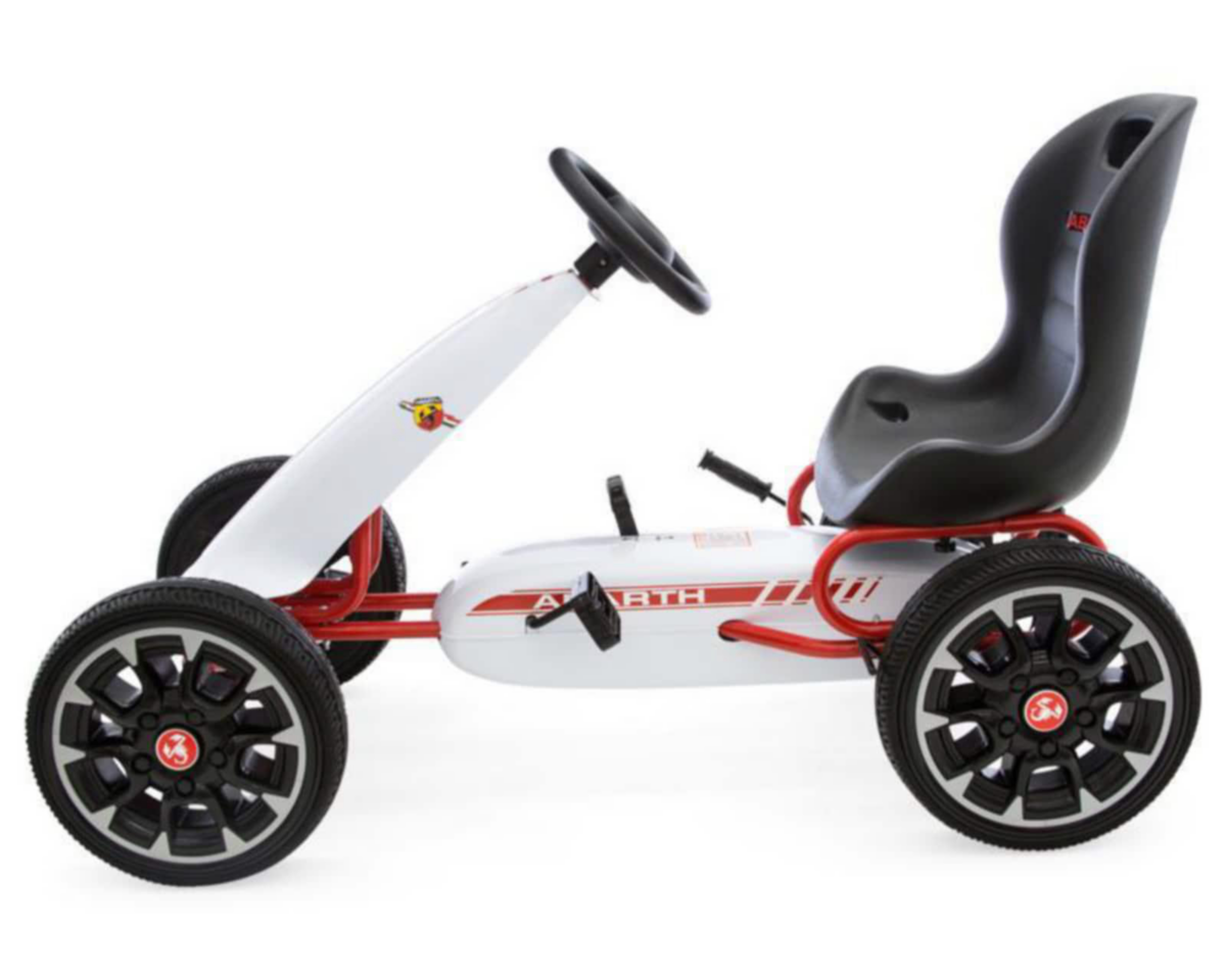 Foto 3 pulgar | Montable Go Kart Blanco