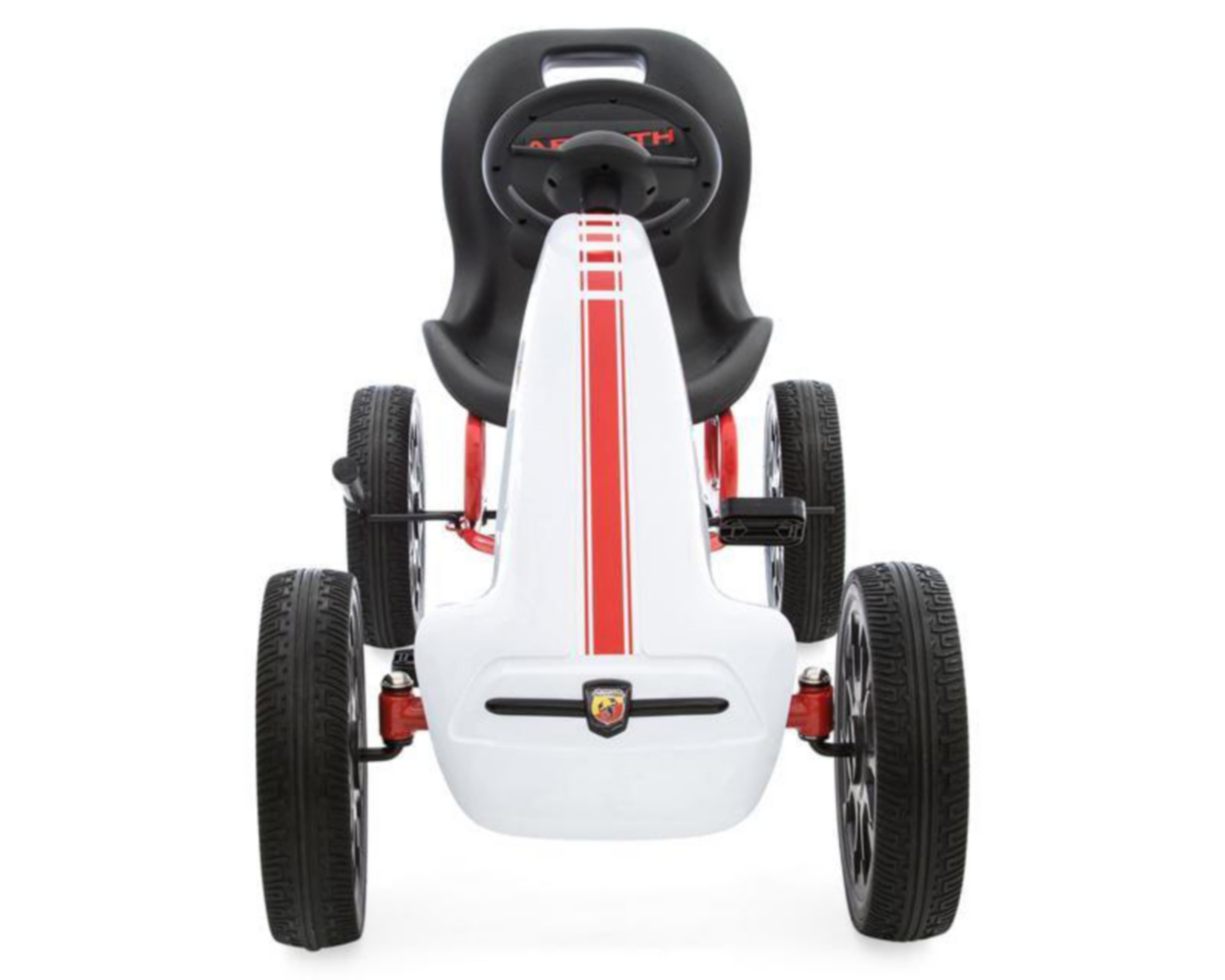 Foto 4 pulgar | Montable Go Kart Blanco