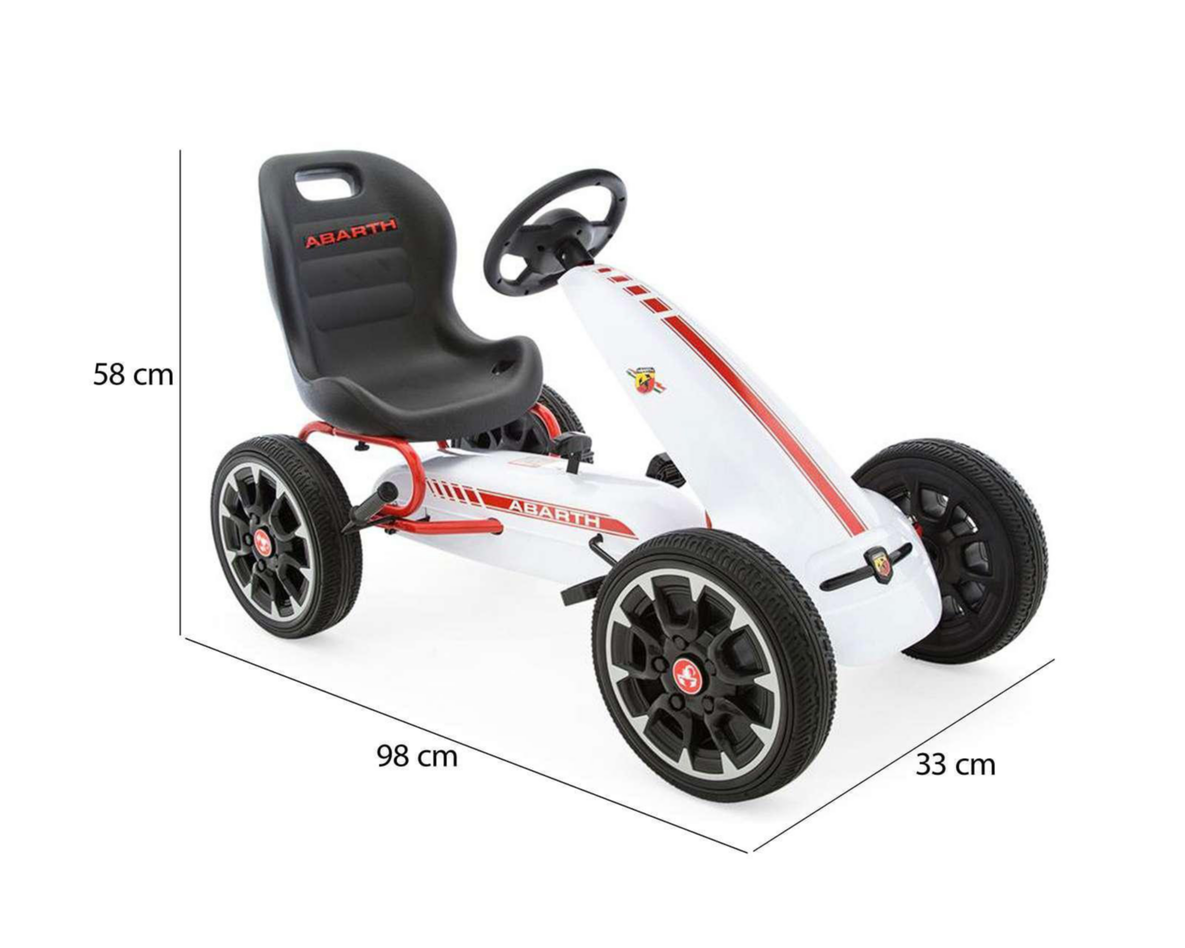 Foto 5 | Montable Go Kart Blanco