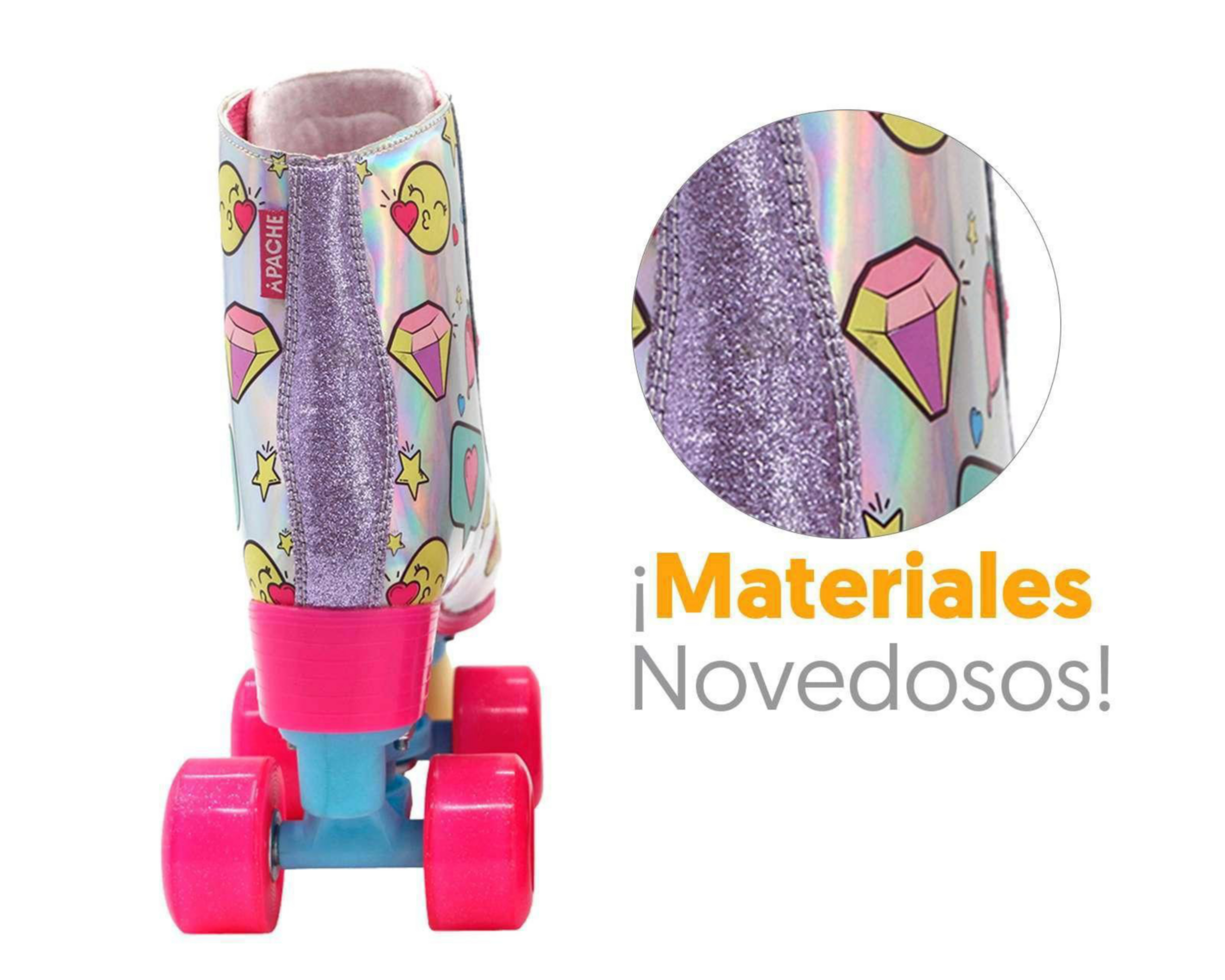 Foto 5 pulgar | Patines Flying Wheel Rush Girl B-SFWL Rosas Ajustables