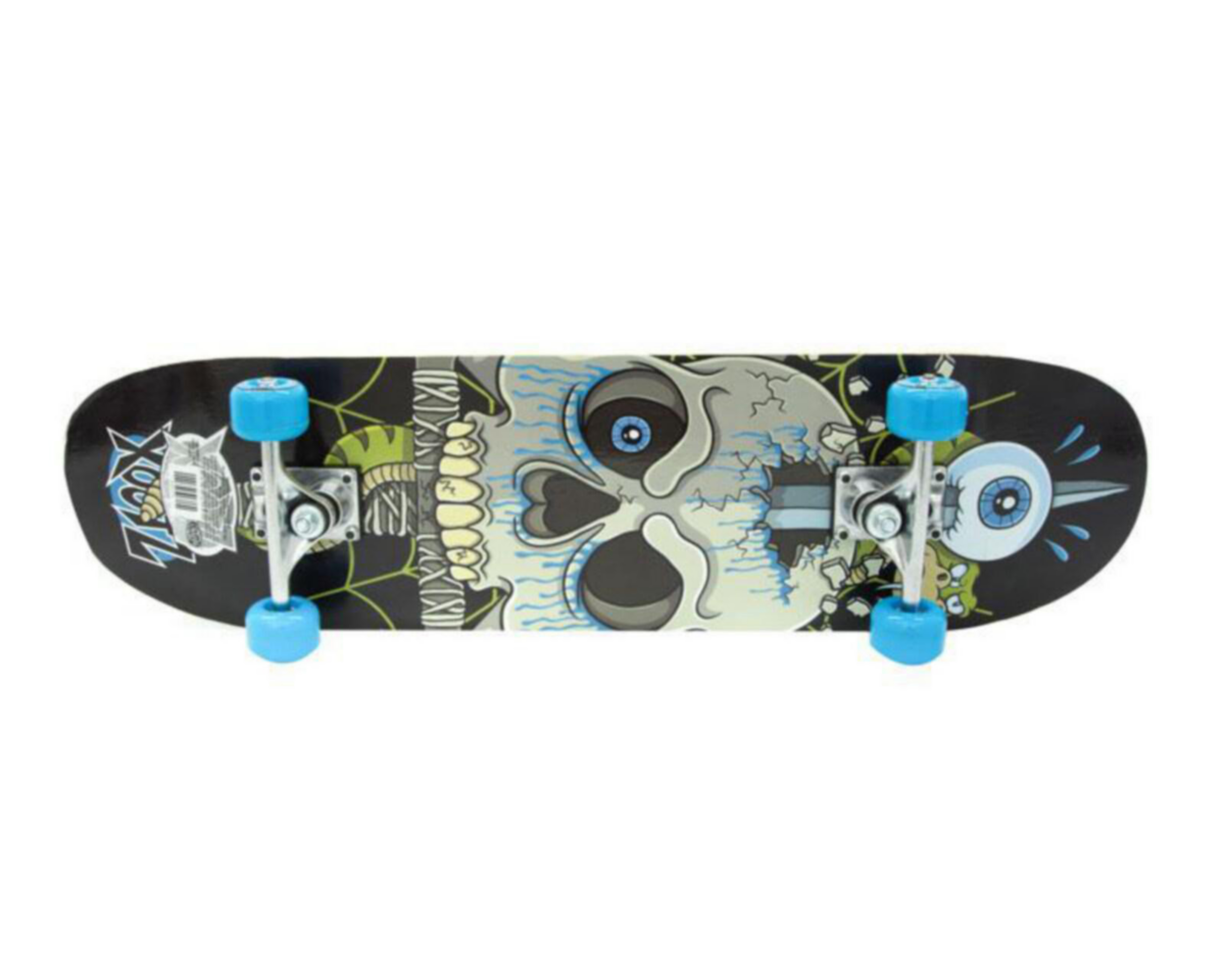 Foto 4 pulgar | Patineta Xootz Calavera Antiderrapante