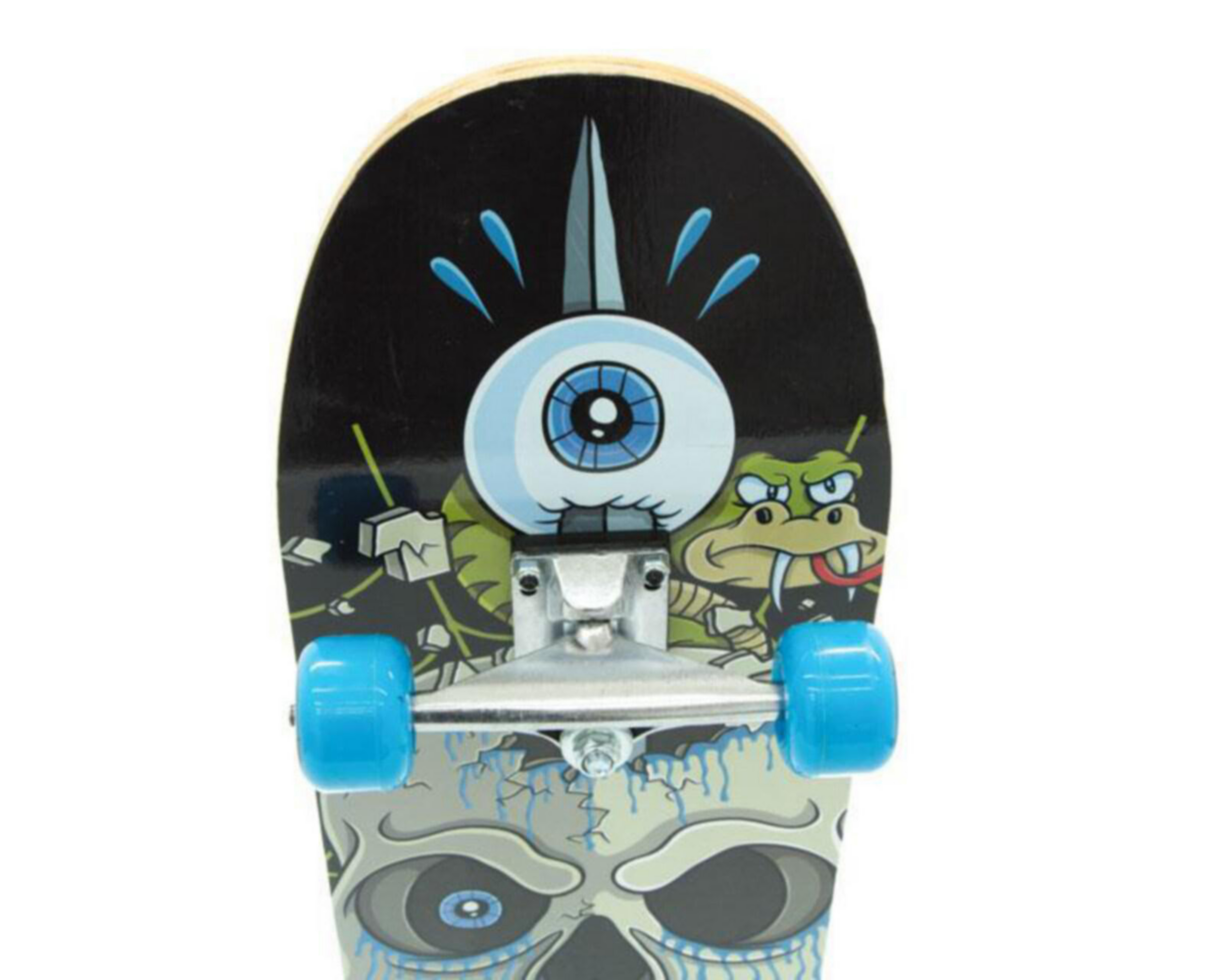 Foto 5 pulgar | Patineta Xootz Calavera Antiderrapante
