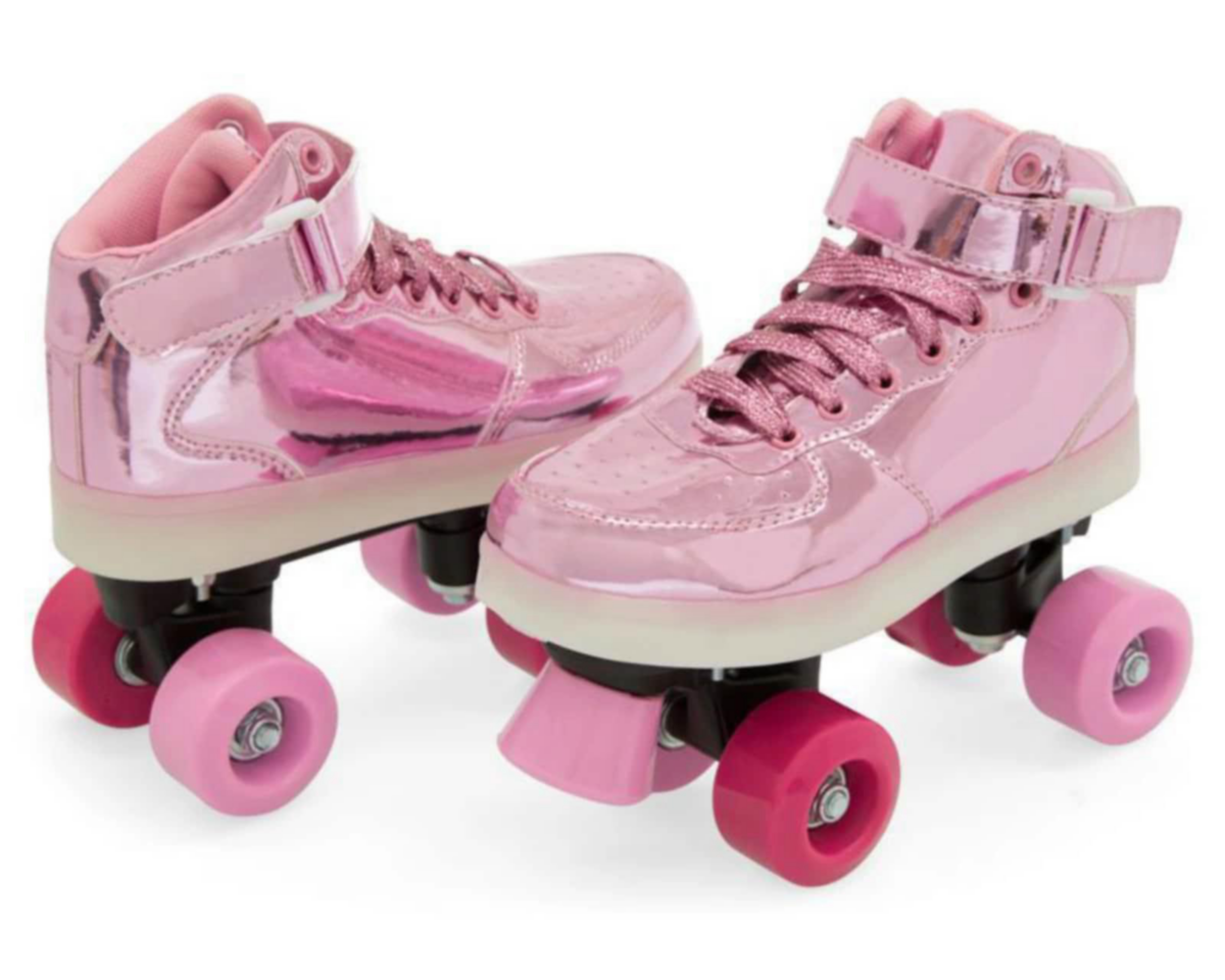 Patines Jorwa Luces AT0144B04 Rosa Talla 24