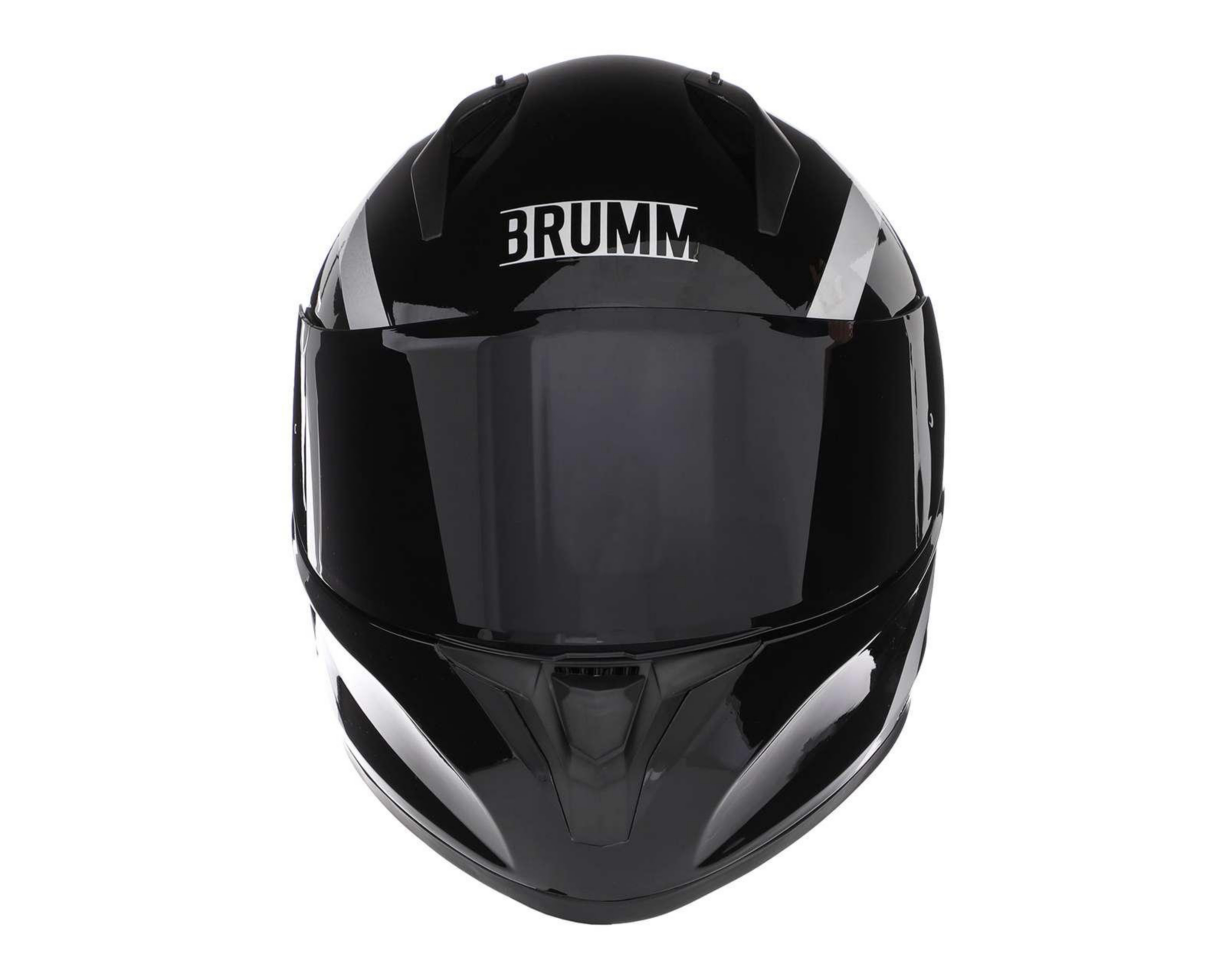 Foto 7 | Casco para Motociclista Brumm Extragrande Negro