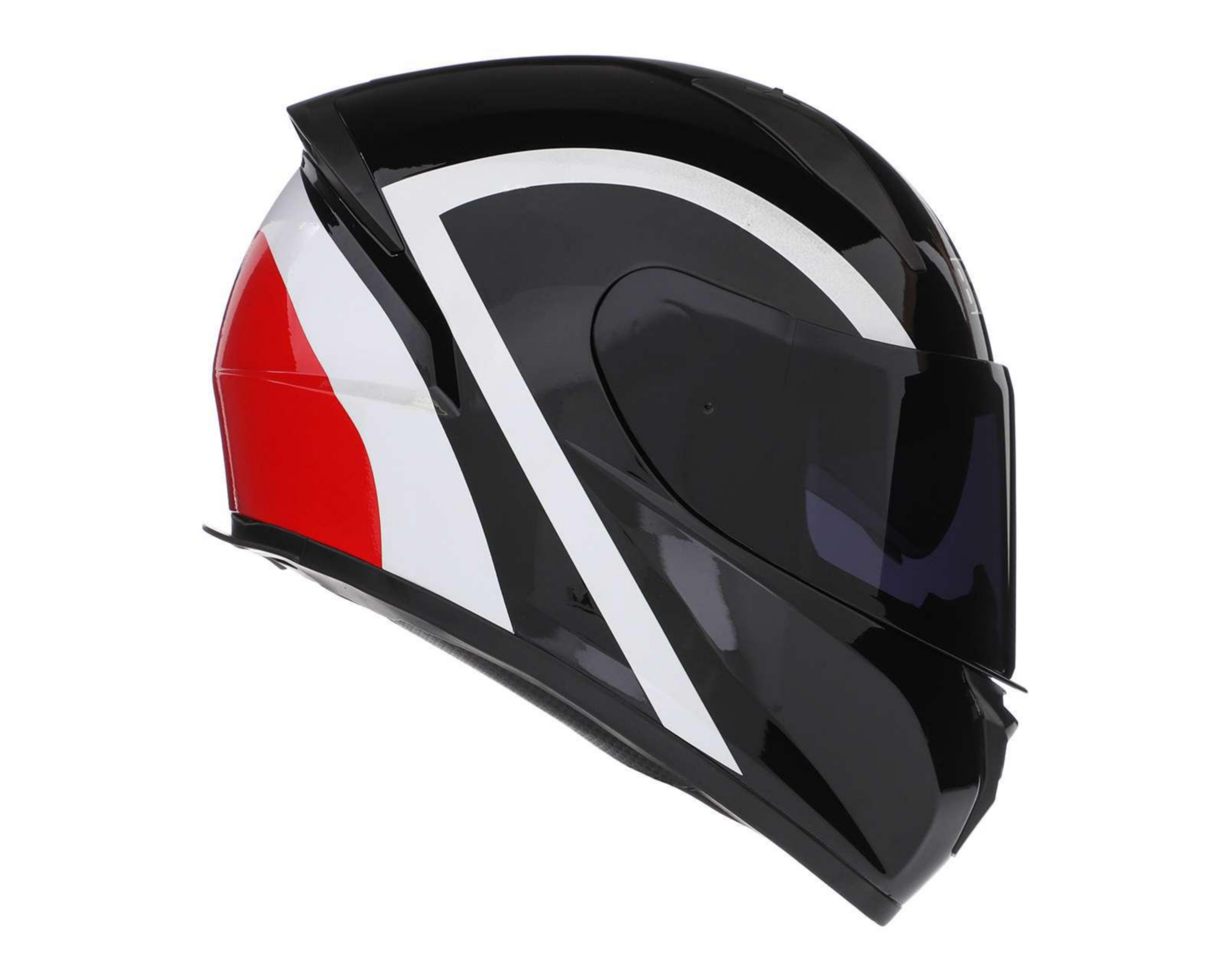 Foto 7 pulgar | Casco para Motociclista Brumm Grande Negro