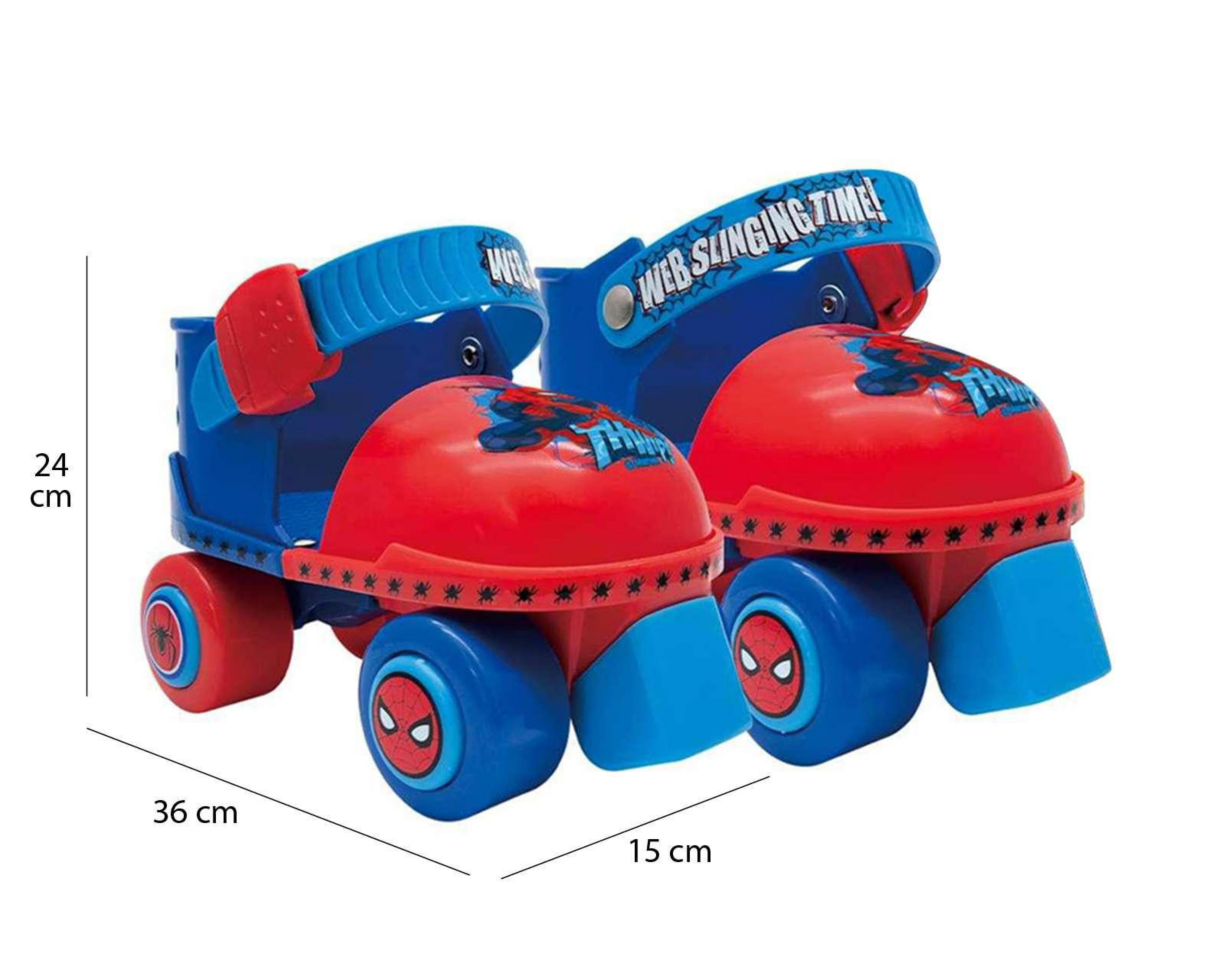 Foto 6 | Patines Flying Wheel Spider-Man Azul