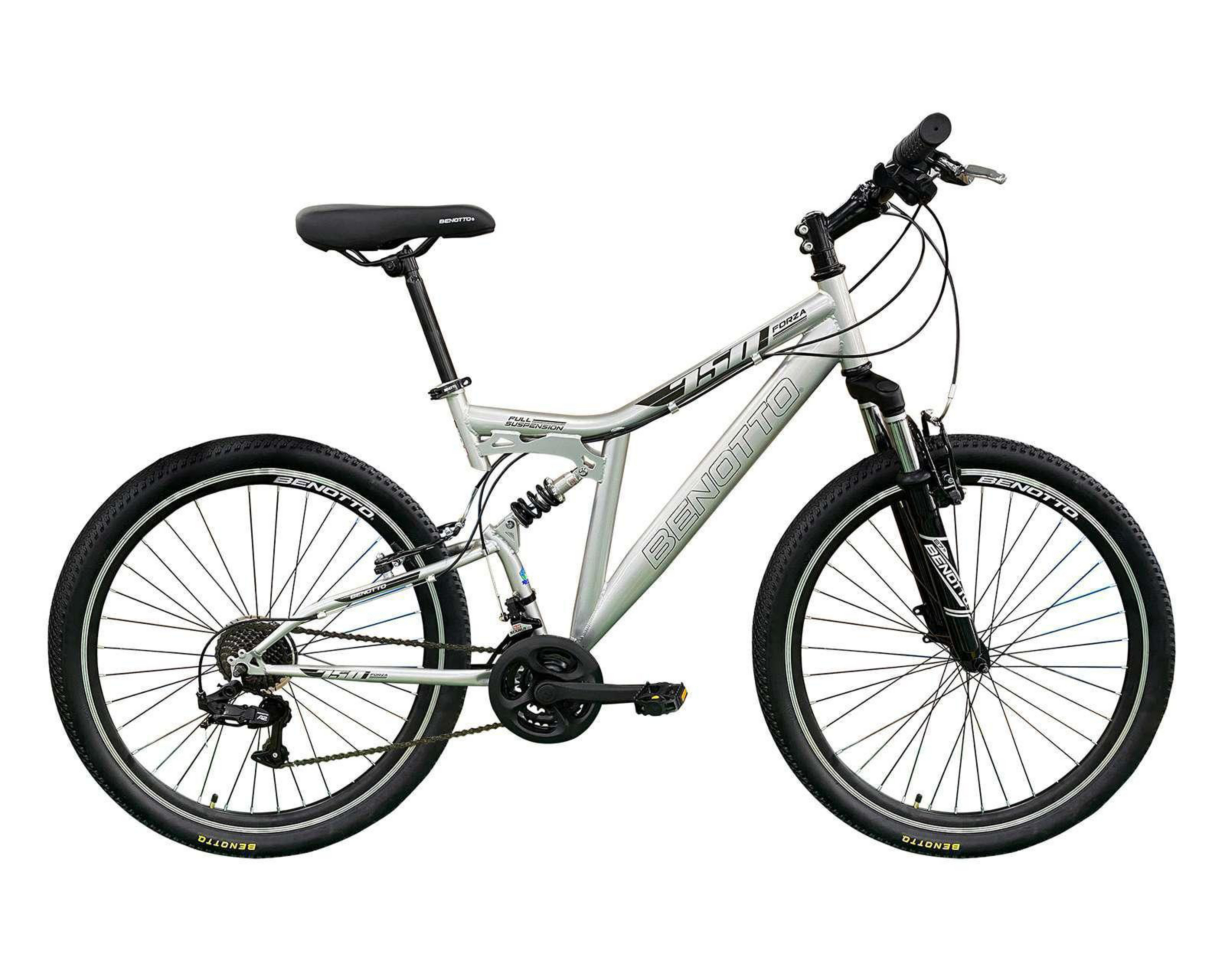 Foto 2 pulgar | Bicicleta de Montaña Benotto 27.5" Blanca