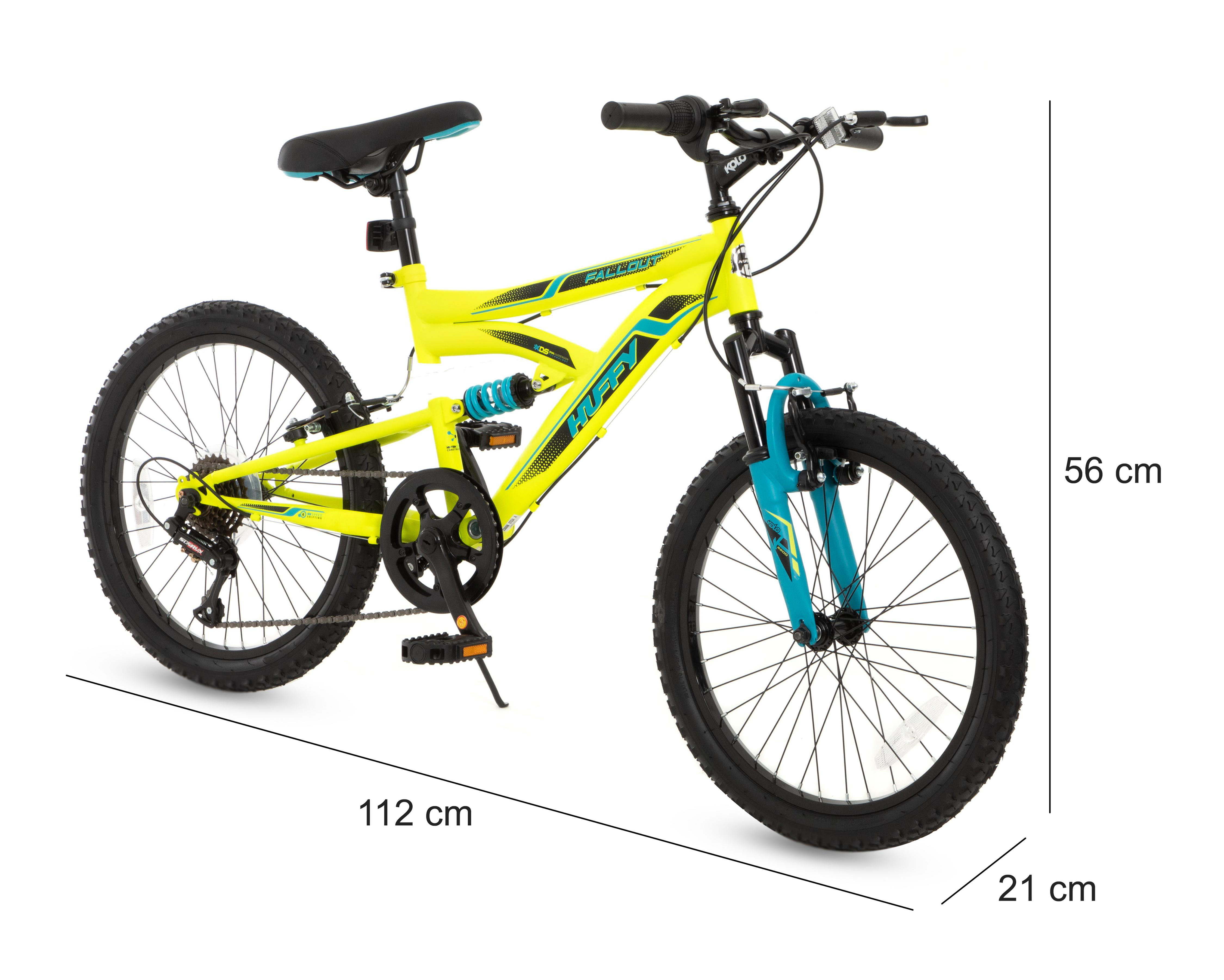 Foto 9 pulgar | Bicicleta Infantil Huffy Fall Out 20" Amarilla