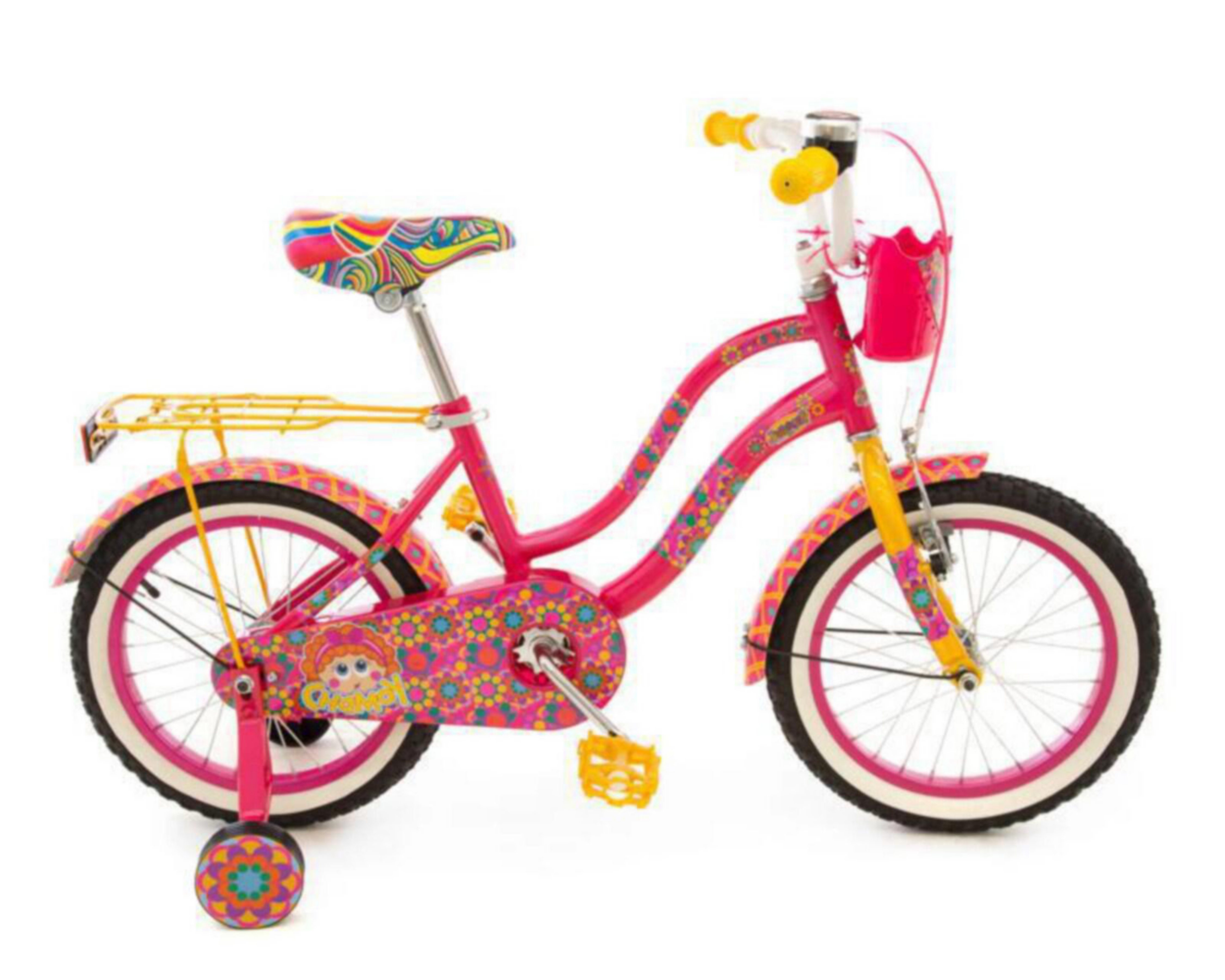 Foto 3 pulgar | Bicicleta Infantil Distroller Chamoy 16" Rosa