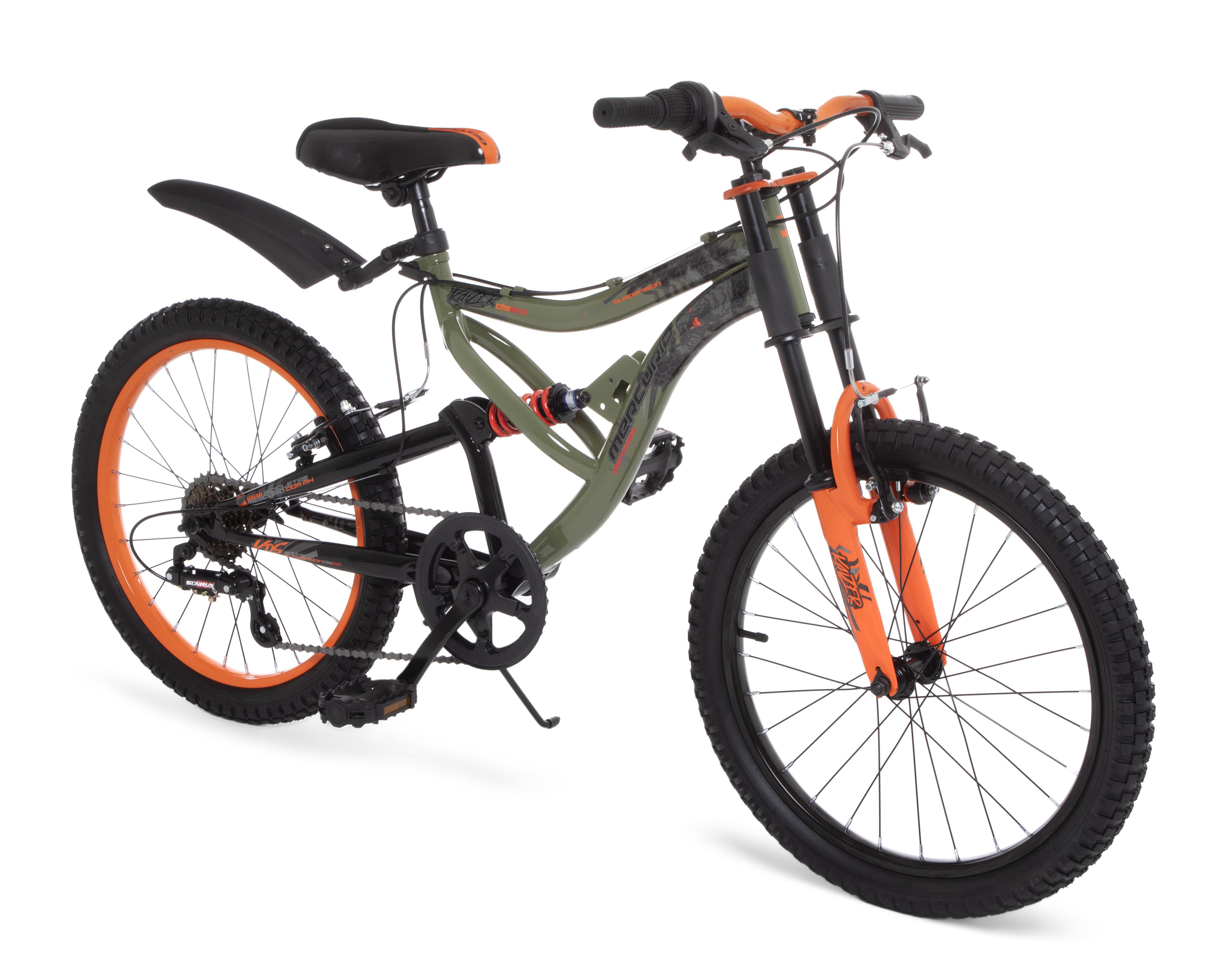 Bicicleta de Montaña Mercurio DS Kaizer 20" Gris