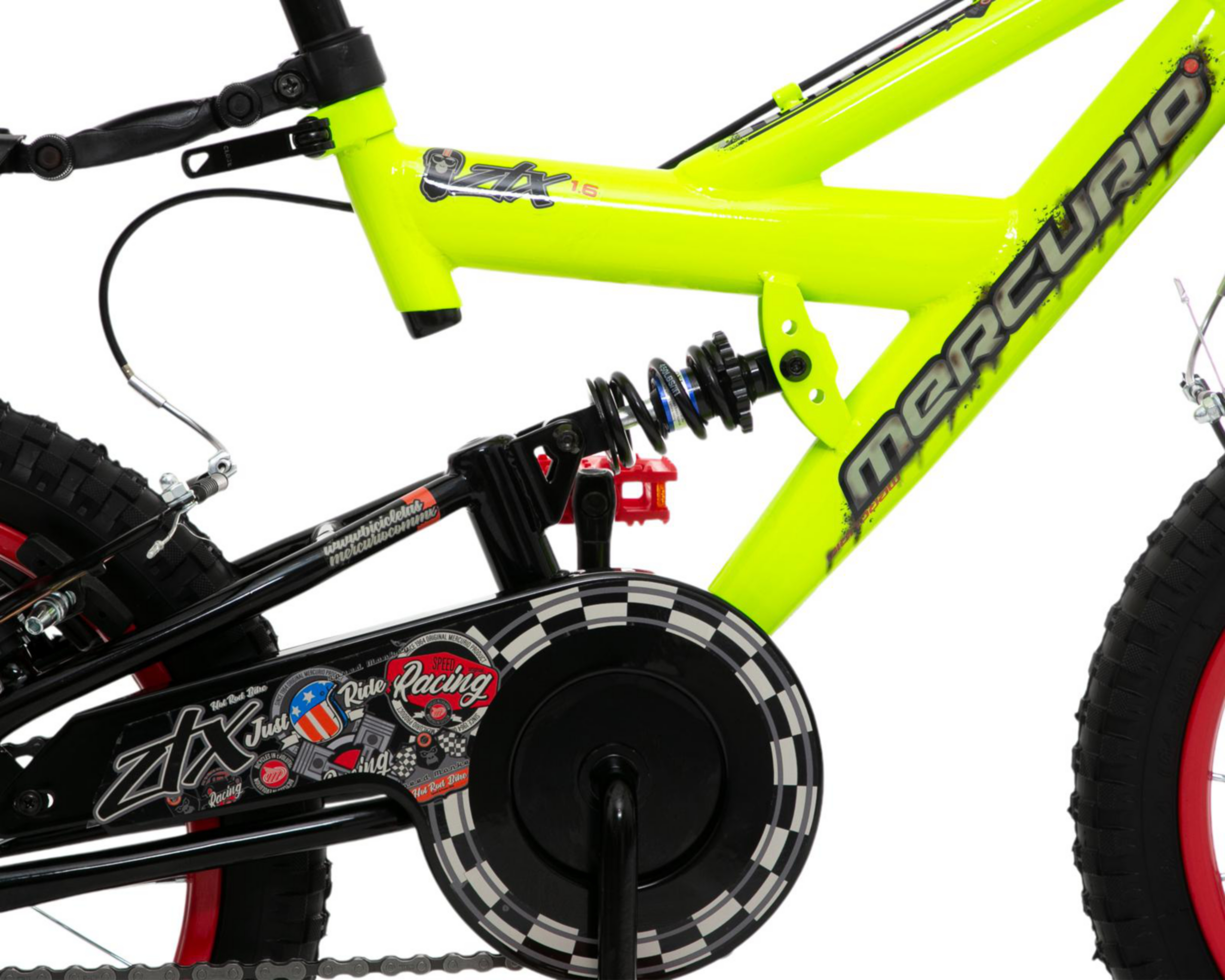 Foto 6 | Bicicleta Infantil Mercurio ZTX DS 16 Verde