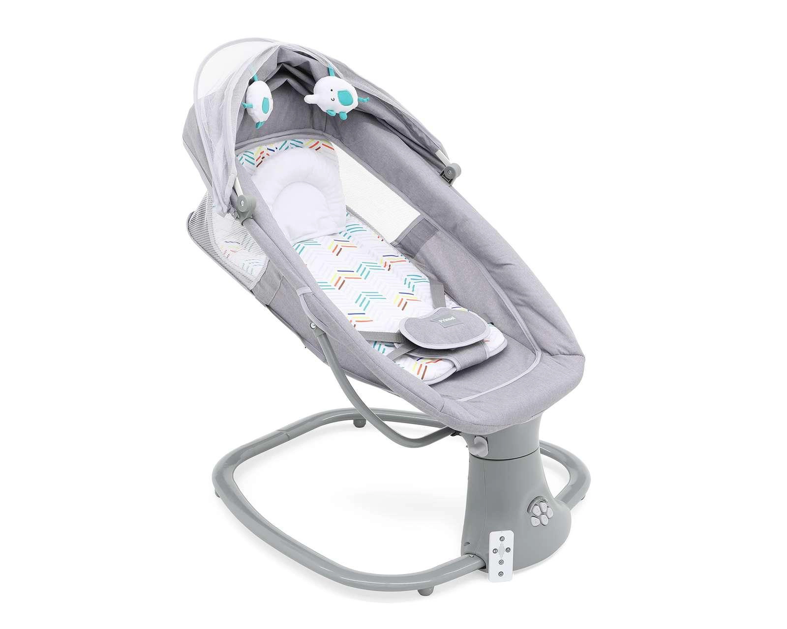 Foto 6 pulgar | Bouncer Prinsel Swing Tecno Gris