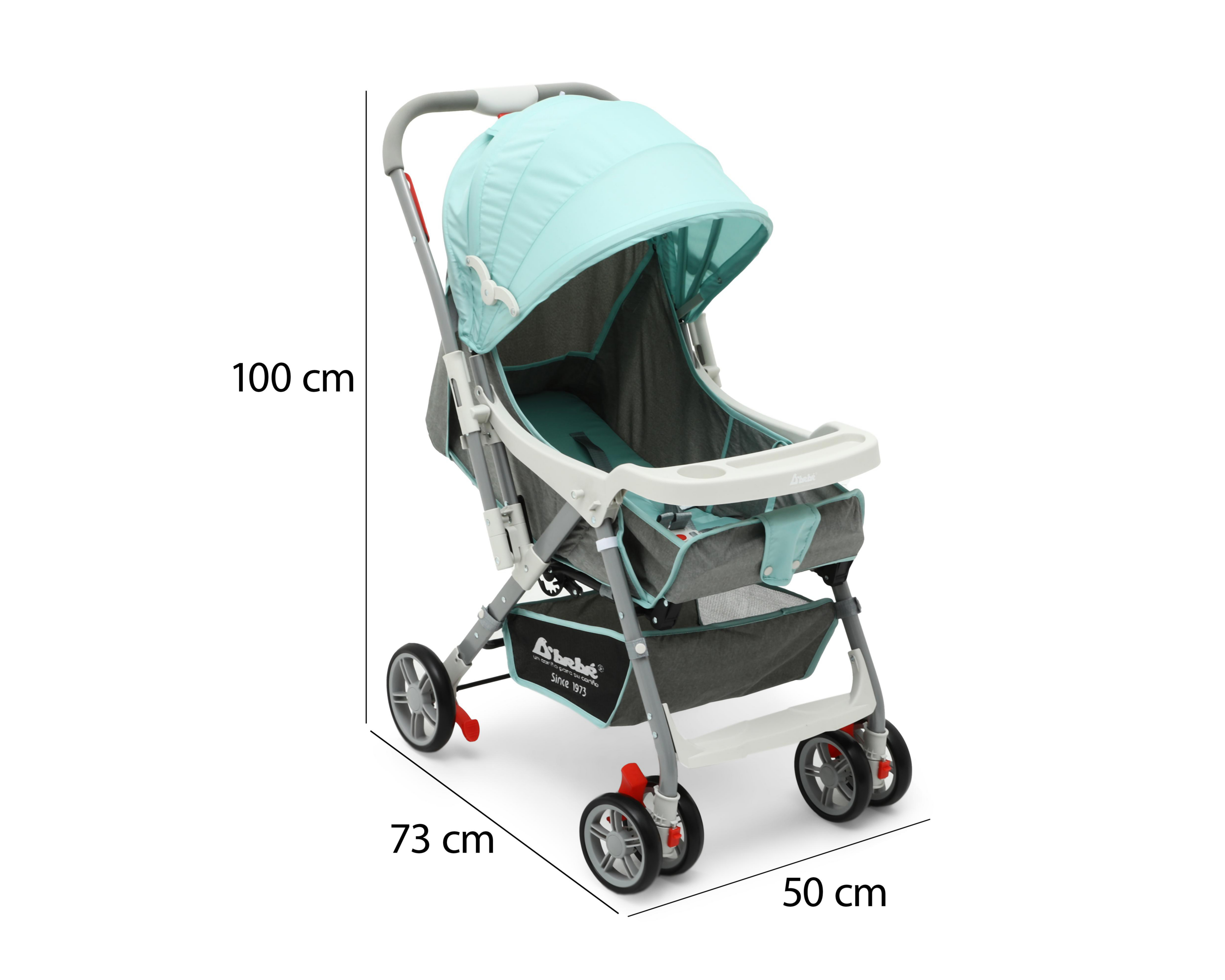 Foto 7 | Carriola D'bebé Discovery Reversible Gris