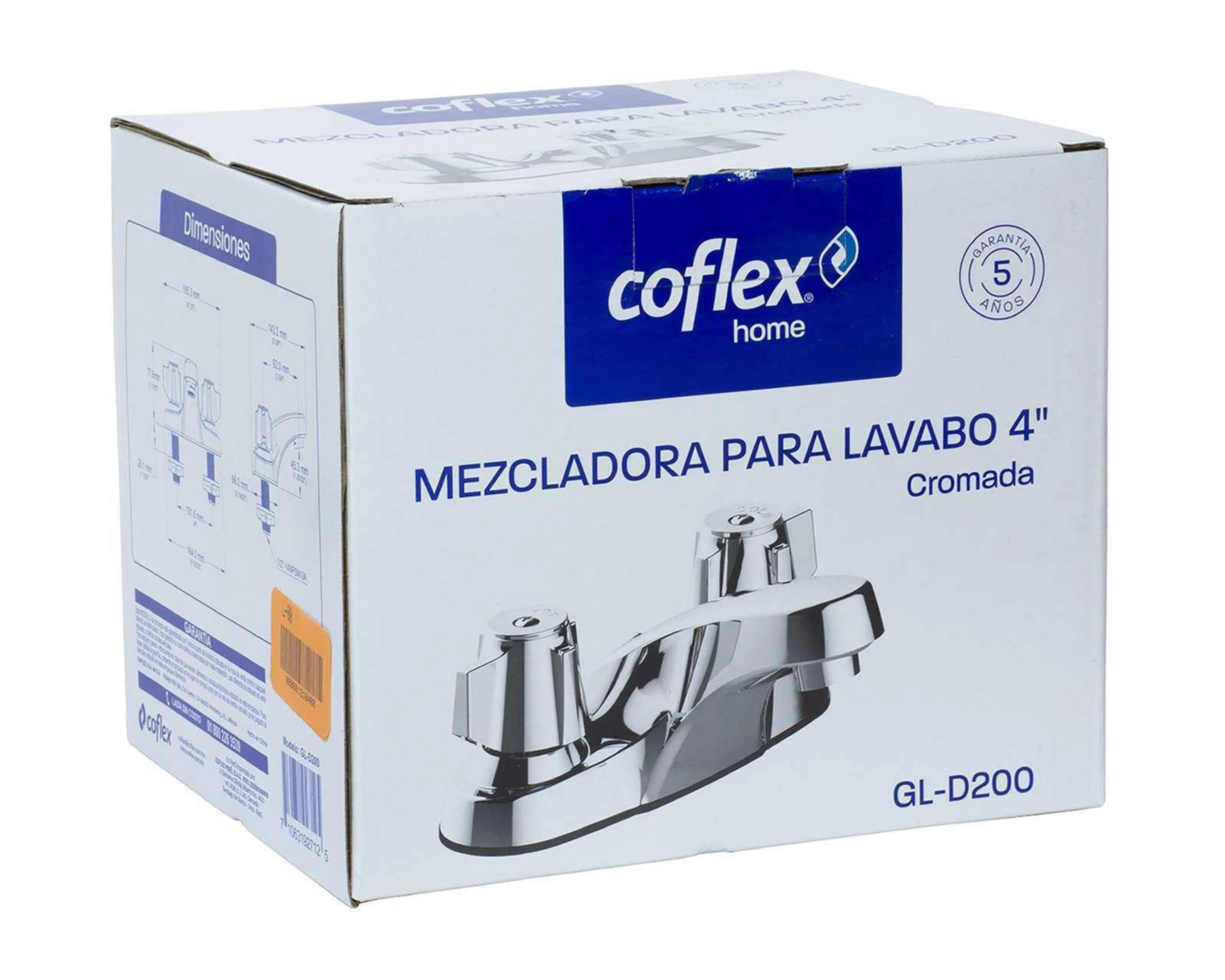 Foto 5 pulgar | Monomando para Lavabo GL-D200 Coflex