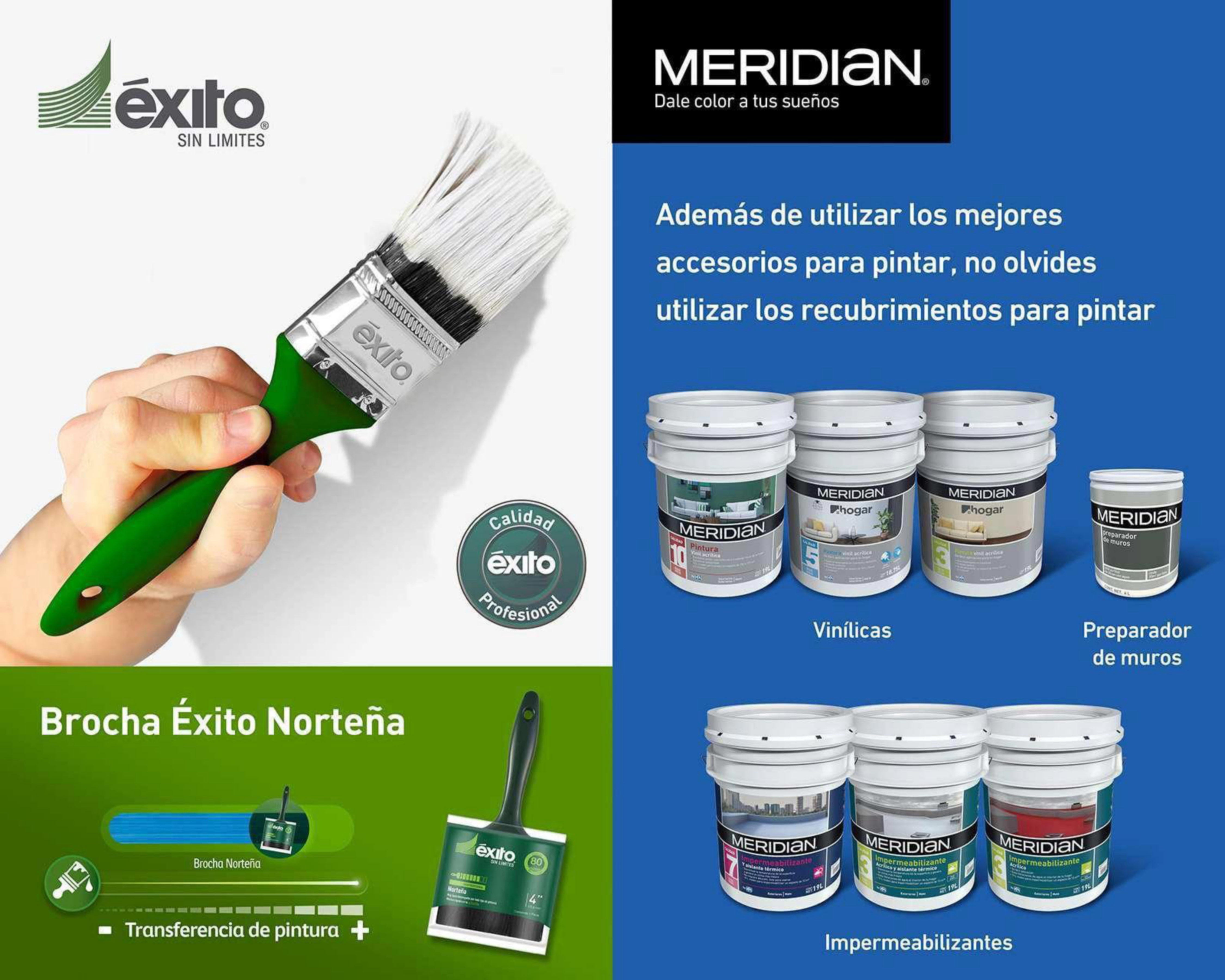 Foto 3 | Brocha Éxito Semiprofesional 4"