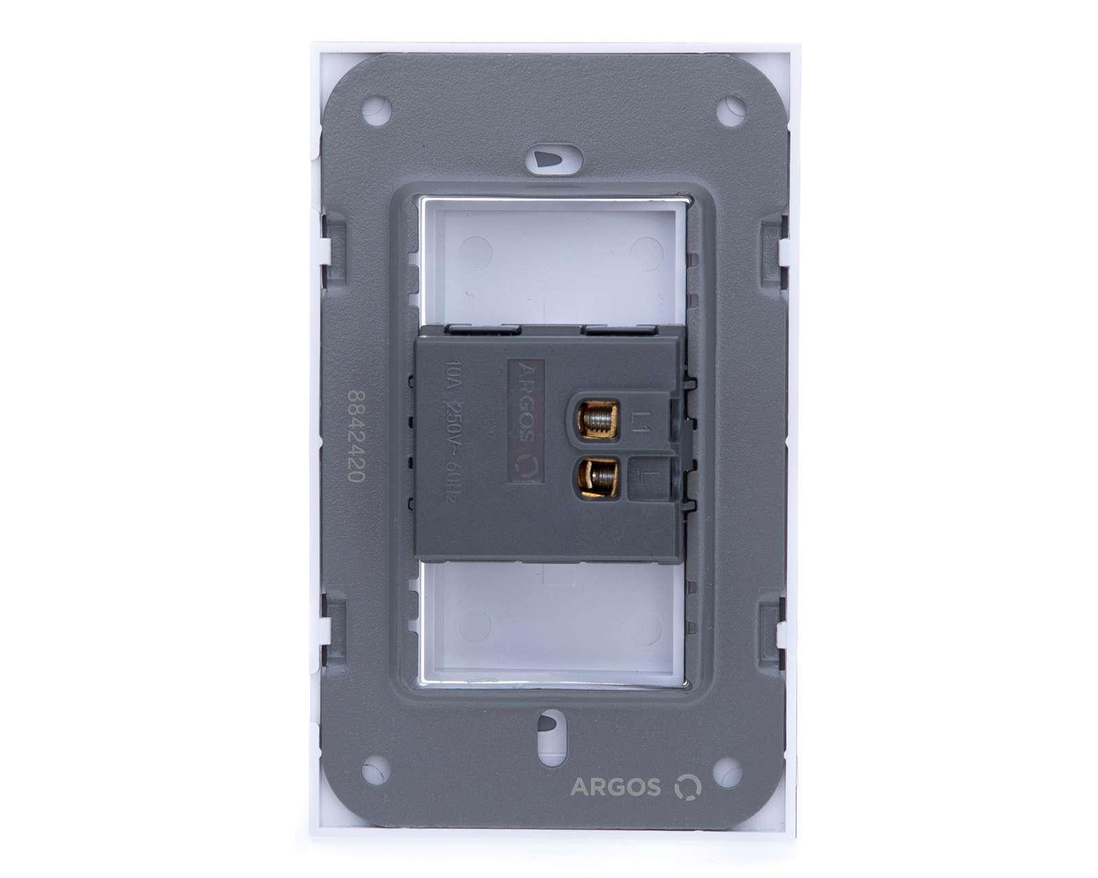 Foto 4 | Apagador Argos 1 Interruptor Blanco